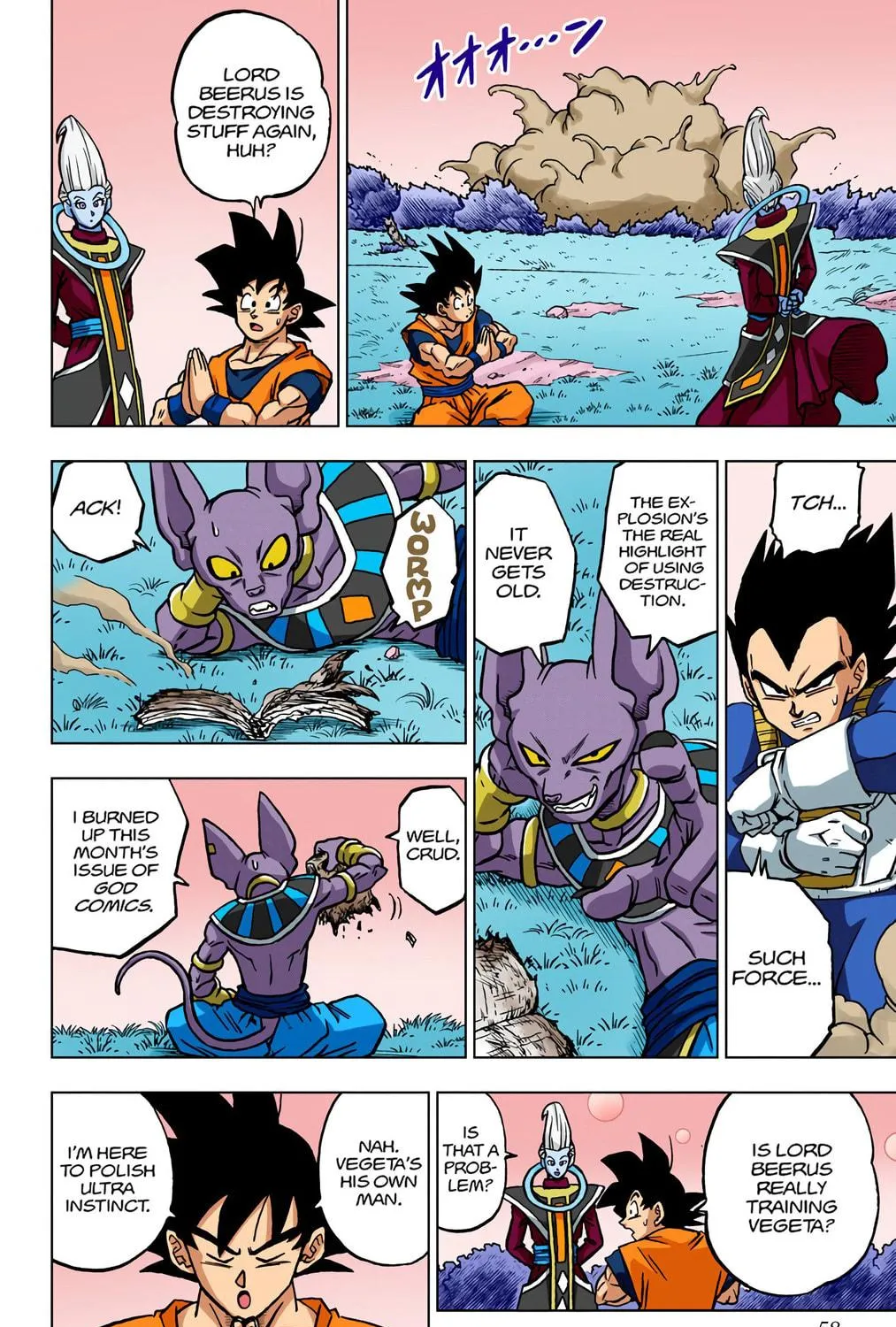 Read Dragon Ball Super (Colored) chapter 70 image 10 on Lezhin