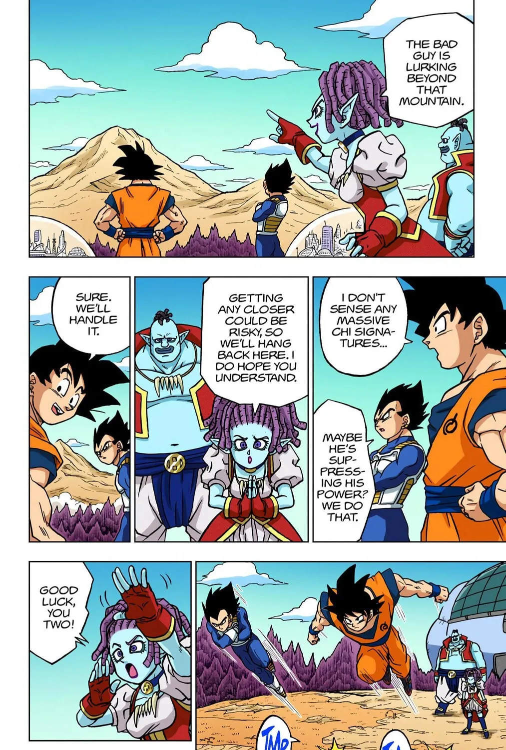 Read Dragon Ball Super (Colored) chapter 72 image 2 on Lezhin