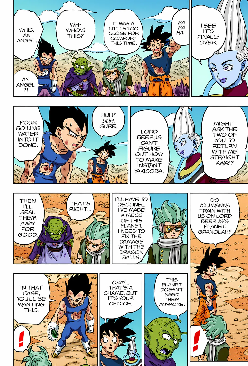 Read Dragon Ball Super (Colored) chapter 87 image 84 on Lezhin