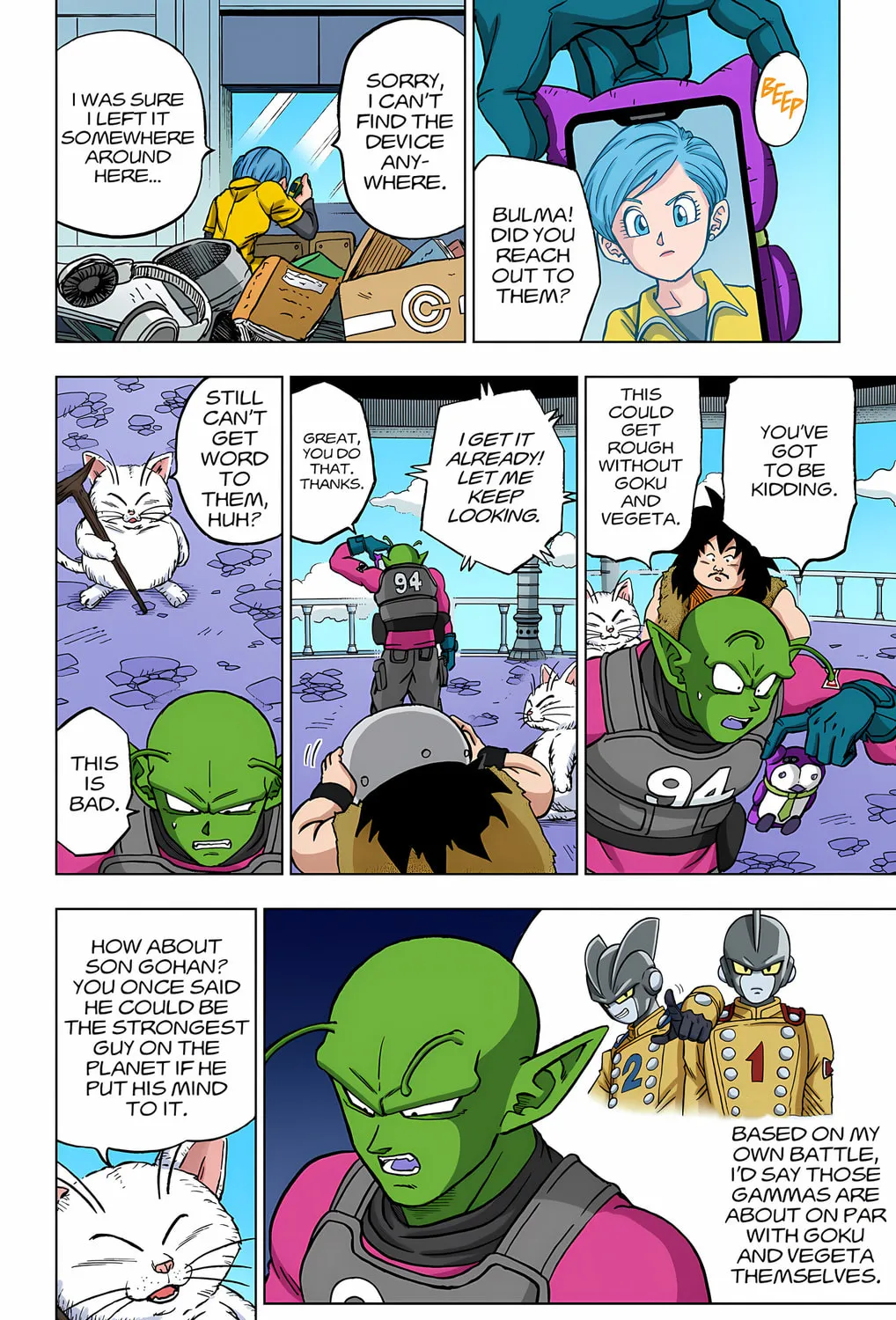 Read Dragon Ball Super (Colored) chapter 92 image 72 on Lezhin