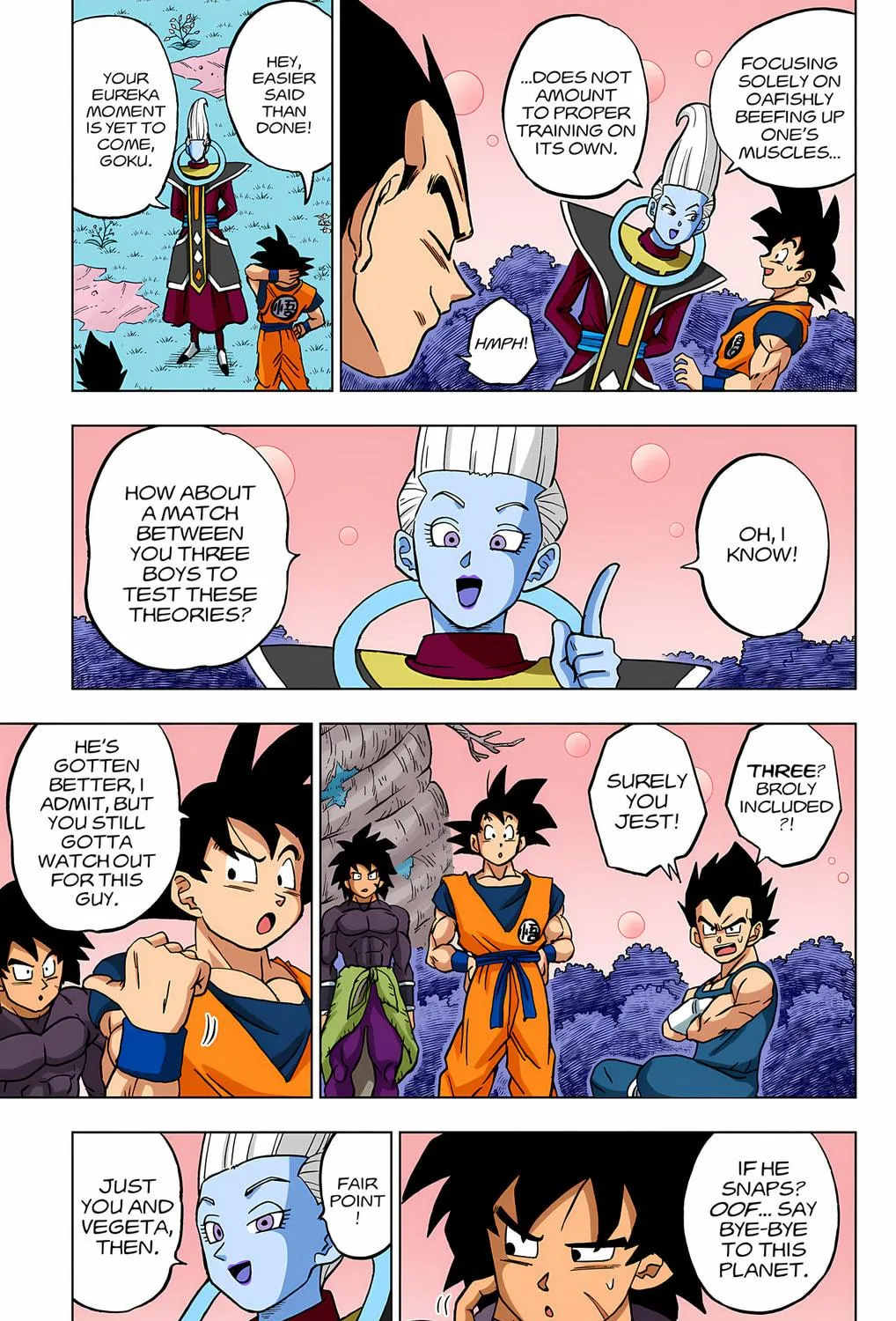 Read Dragon Ball Super (Colored) chapter 93 image 18 on Lezhin