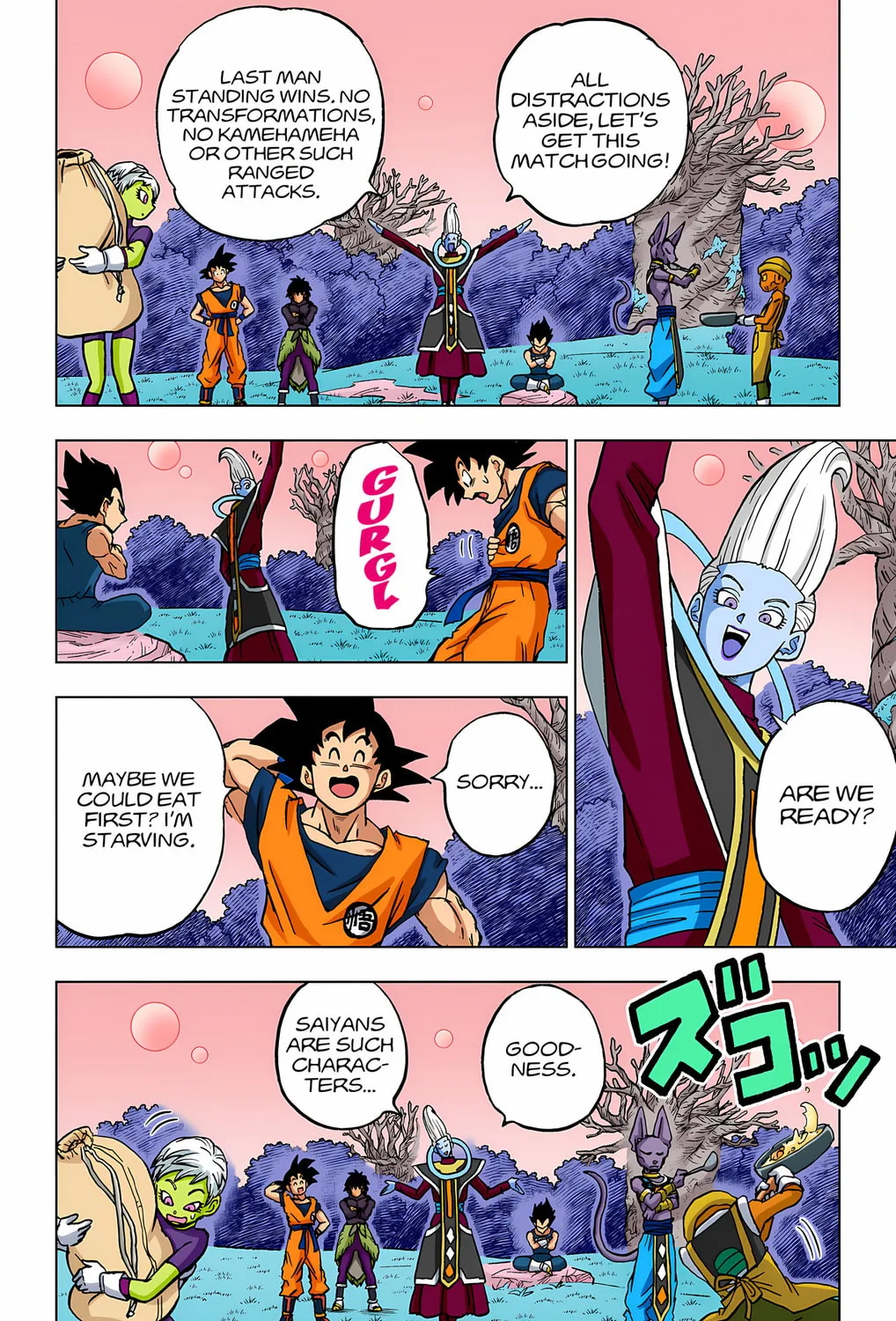 Read Dragon Ball Super (Colored) chapter 93 image 32 on Lezhin