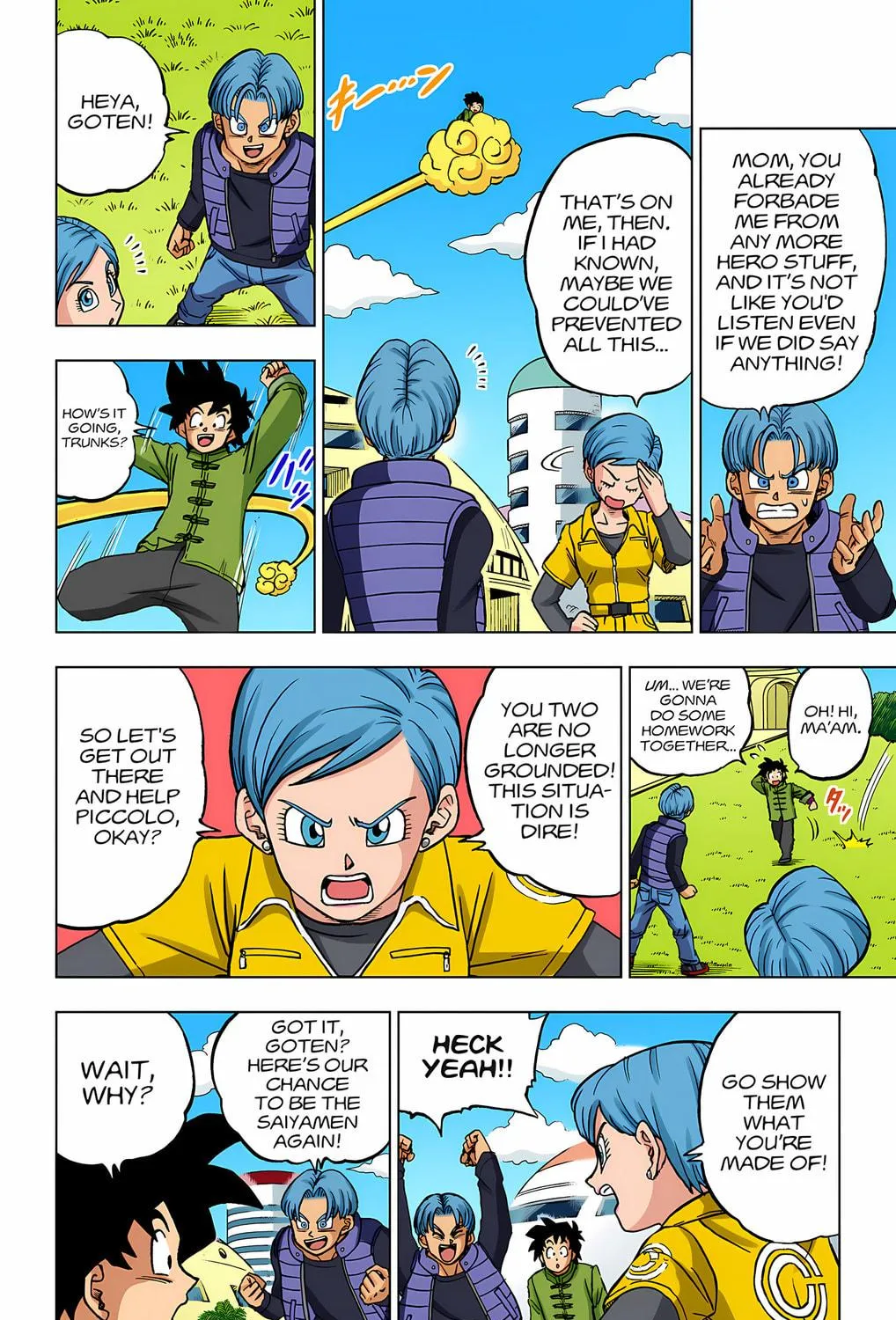Read Dragon Ball Super (Colored) chapter 96 image 4 on Lezhin