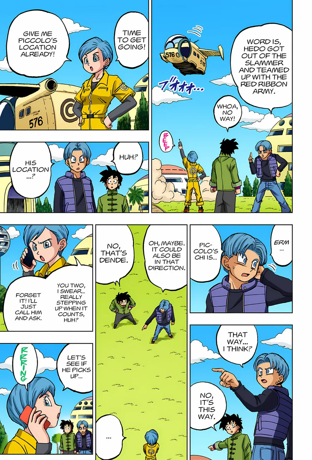 Read Dragon Ball Super (Colored) chapter 96 image 6 on Lezhin