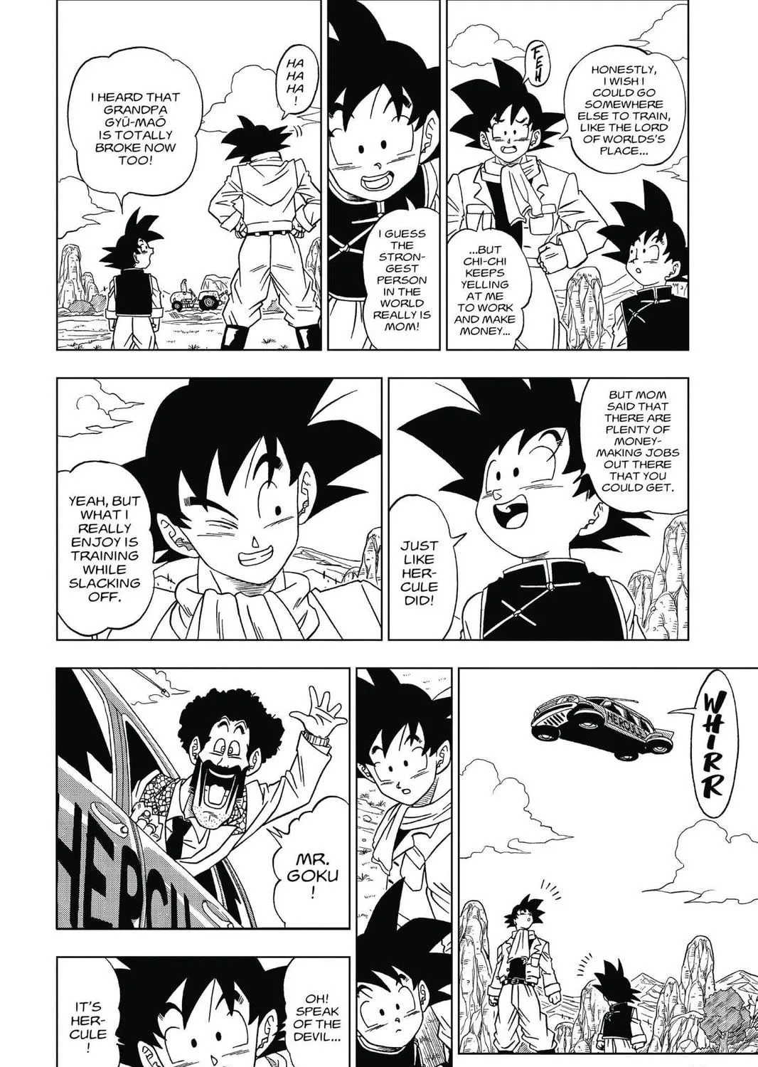 Read Dragon Ball Super chapter 1 image 16 on Lezhin