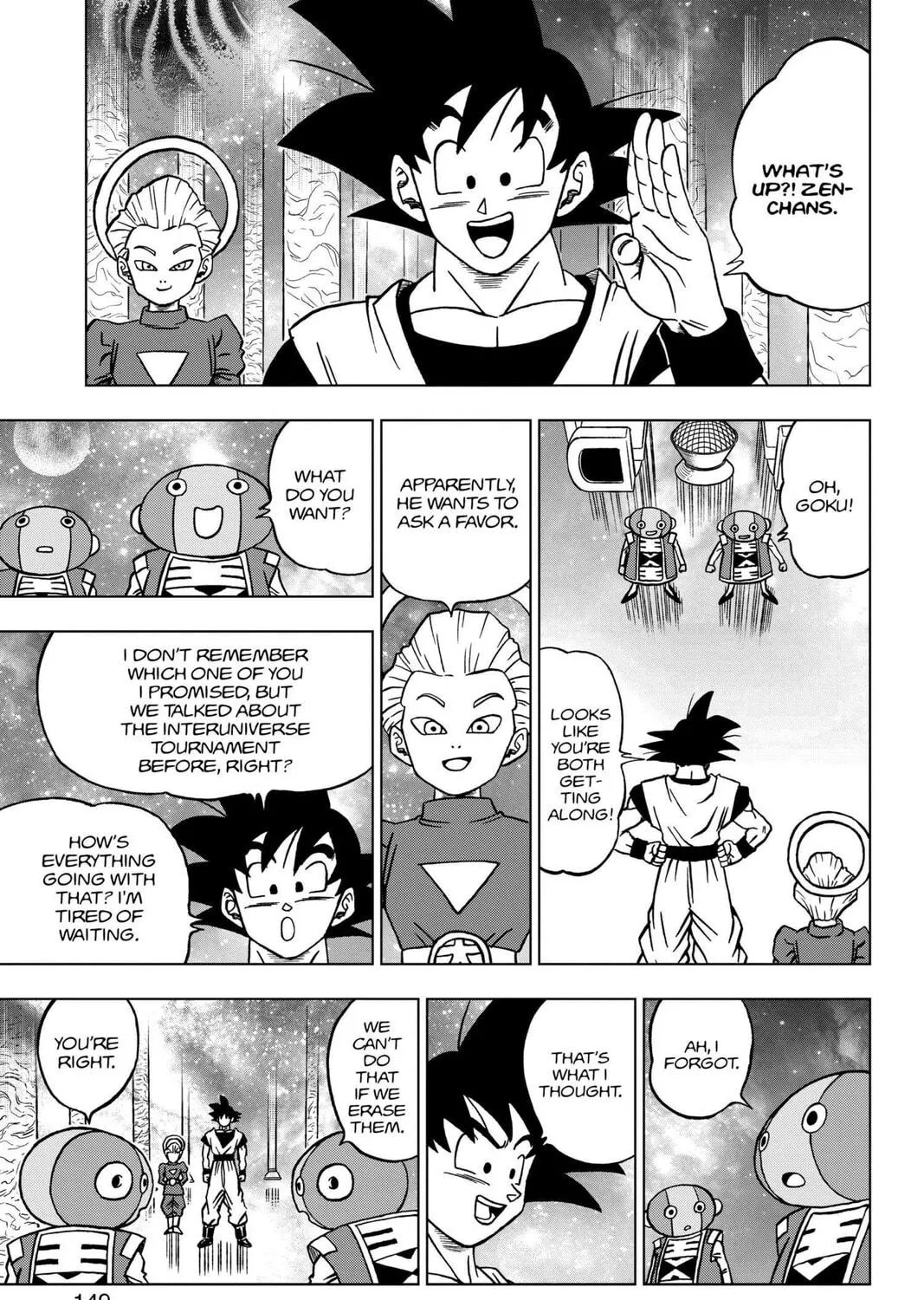 Read Dragon Ball Super chapter 28 image 8 on Lezhin