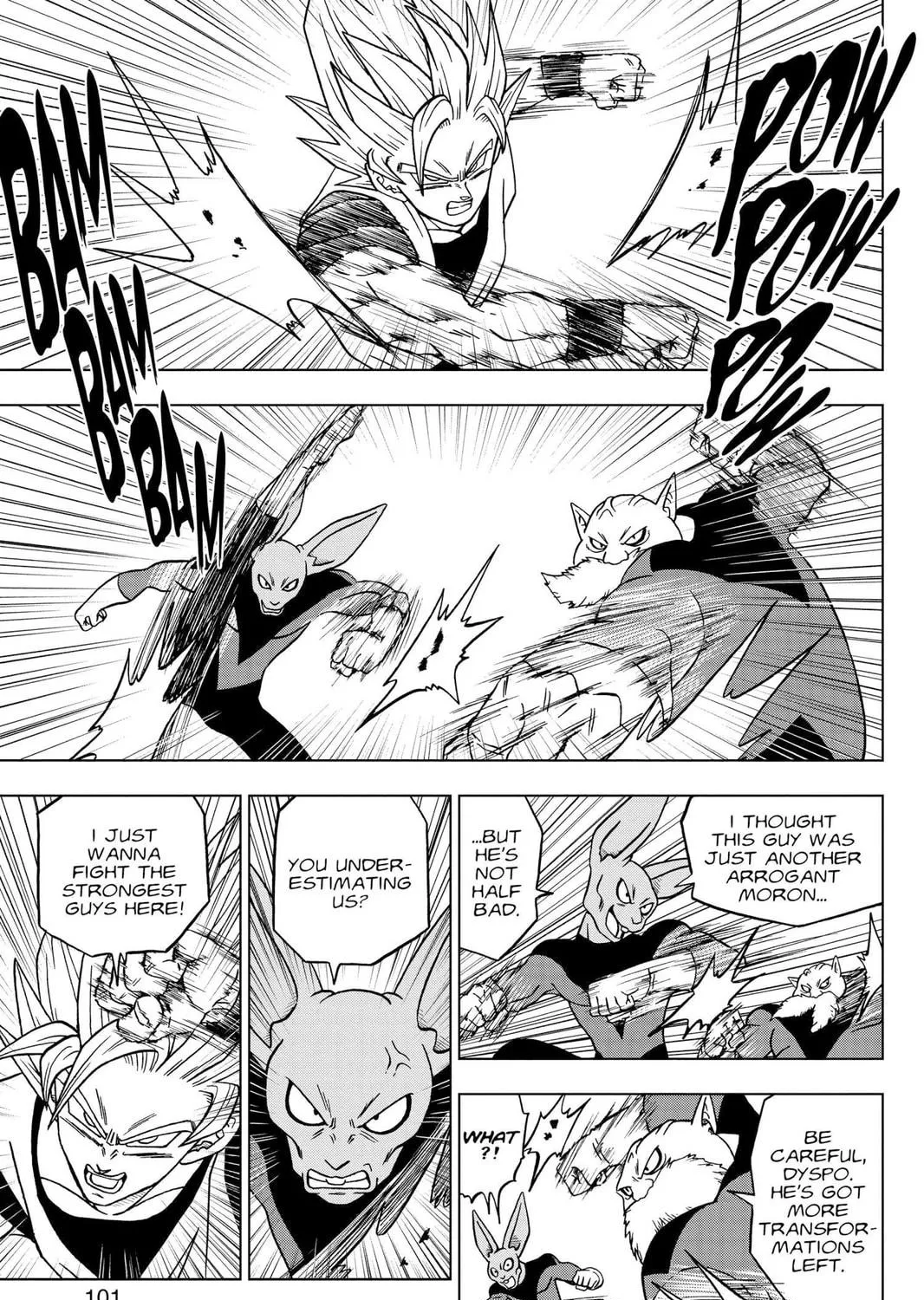 Read Dragon Ball Super chapter 35 image 4 on Lezhin