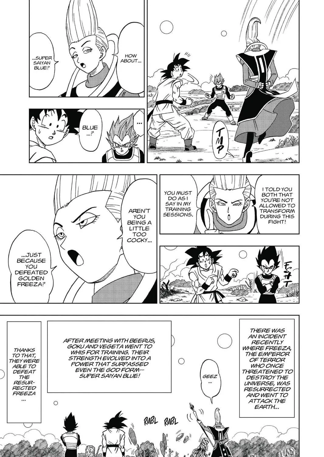 Read Dragon Ball Super chapter 5 image 18 on Lezhin