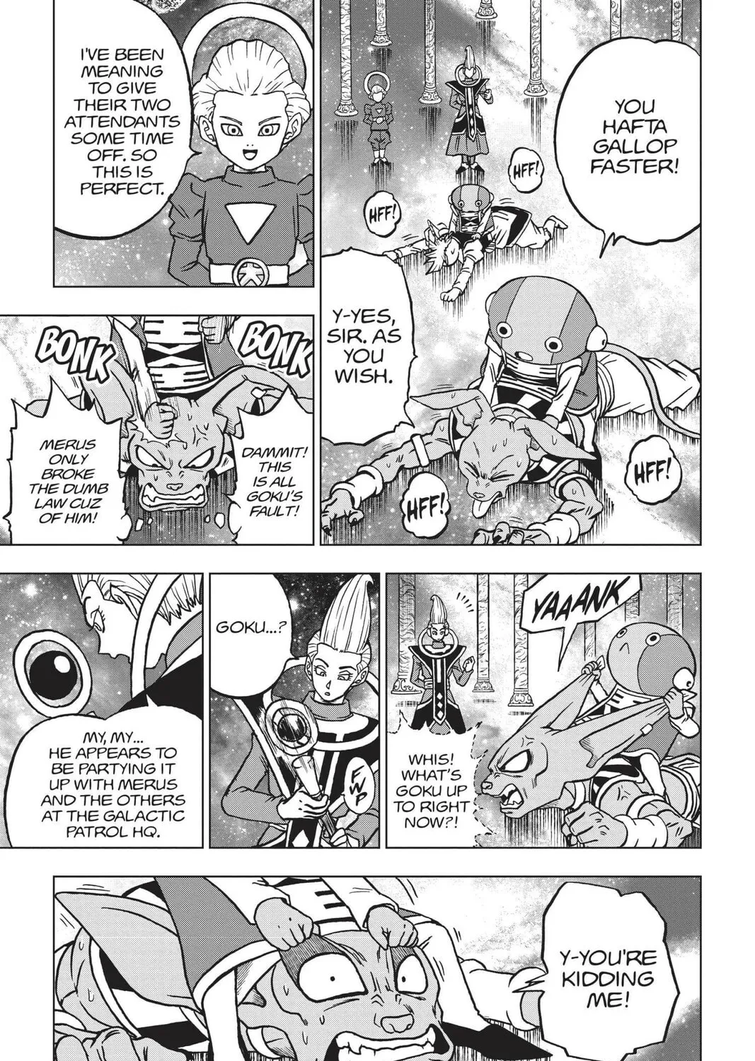 Dragon Ball Super Chapter 67 page 37 - 