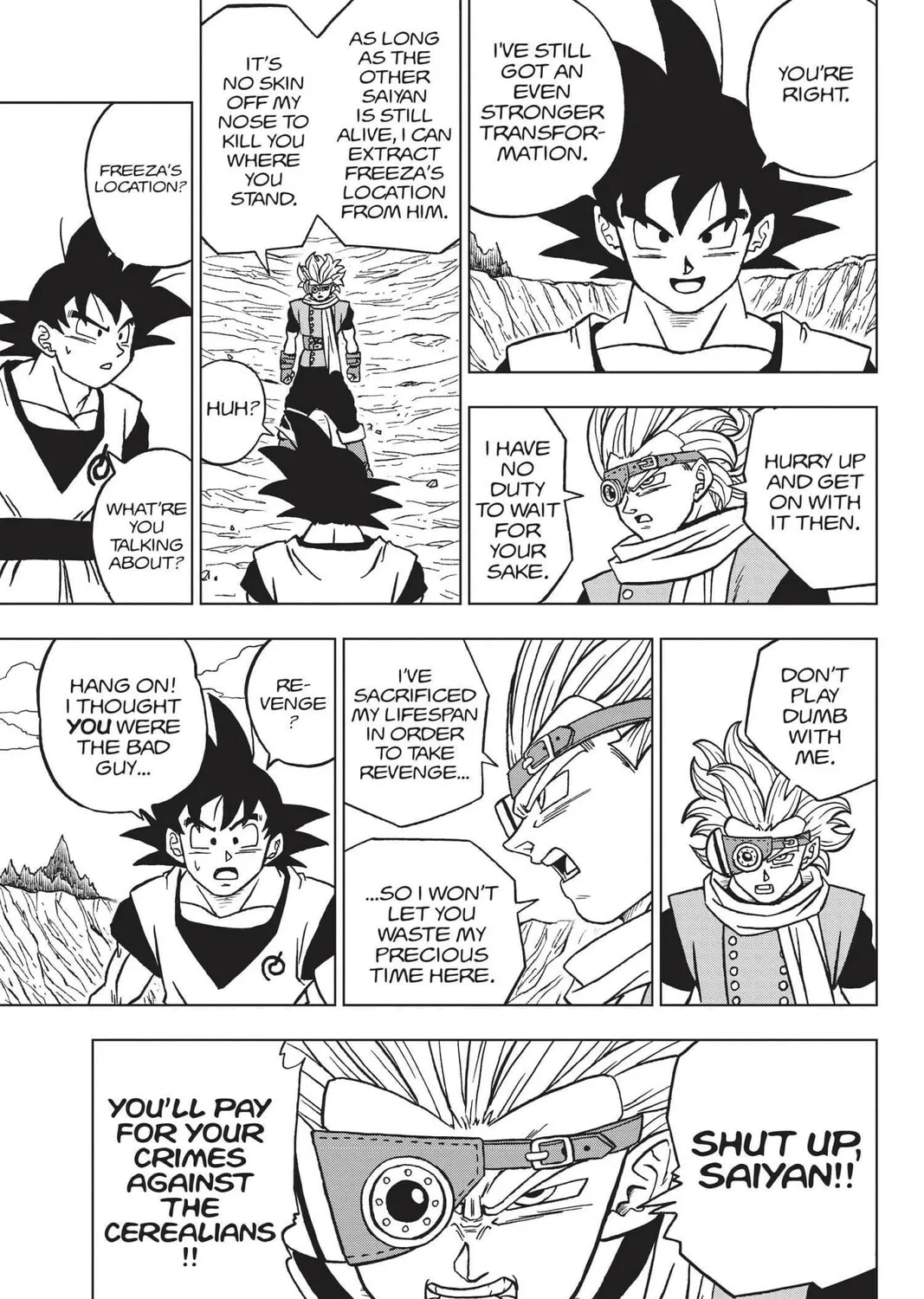 Dragon Ball Super Chapter 72 page 73 - 