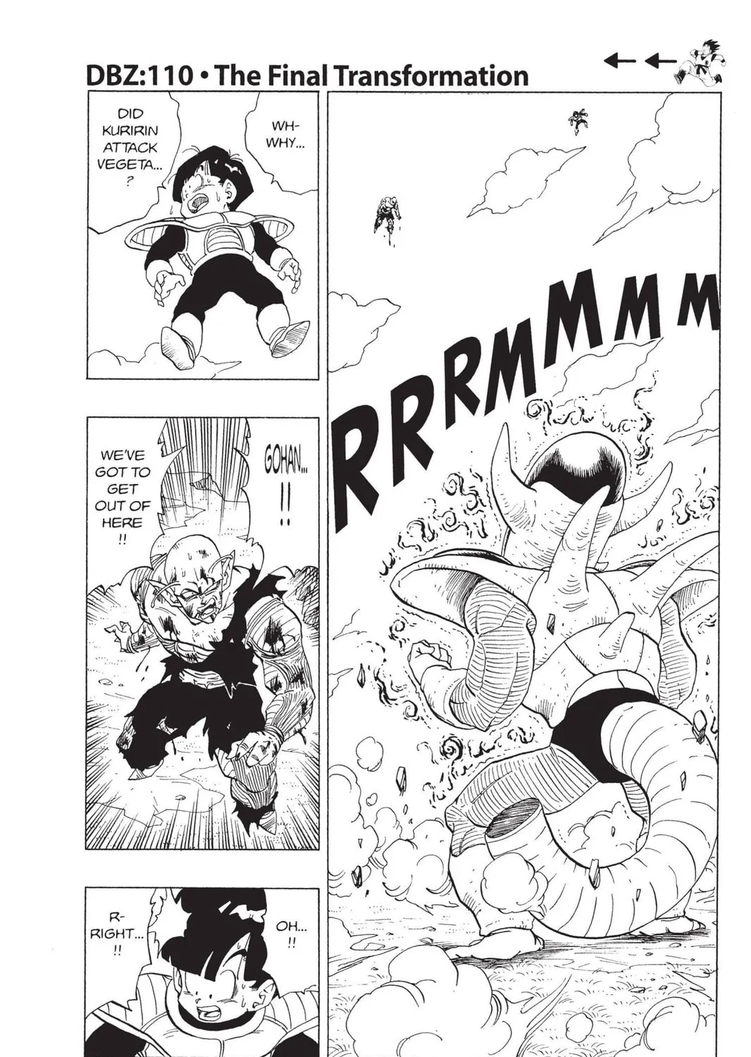 Read Dragon Ball Z chapter 110 image 0 on Lezhin