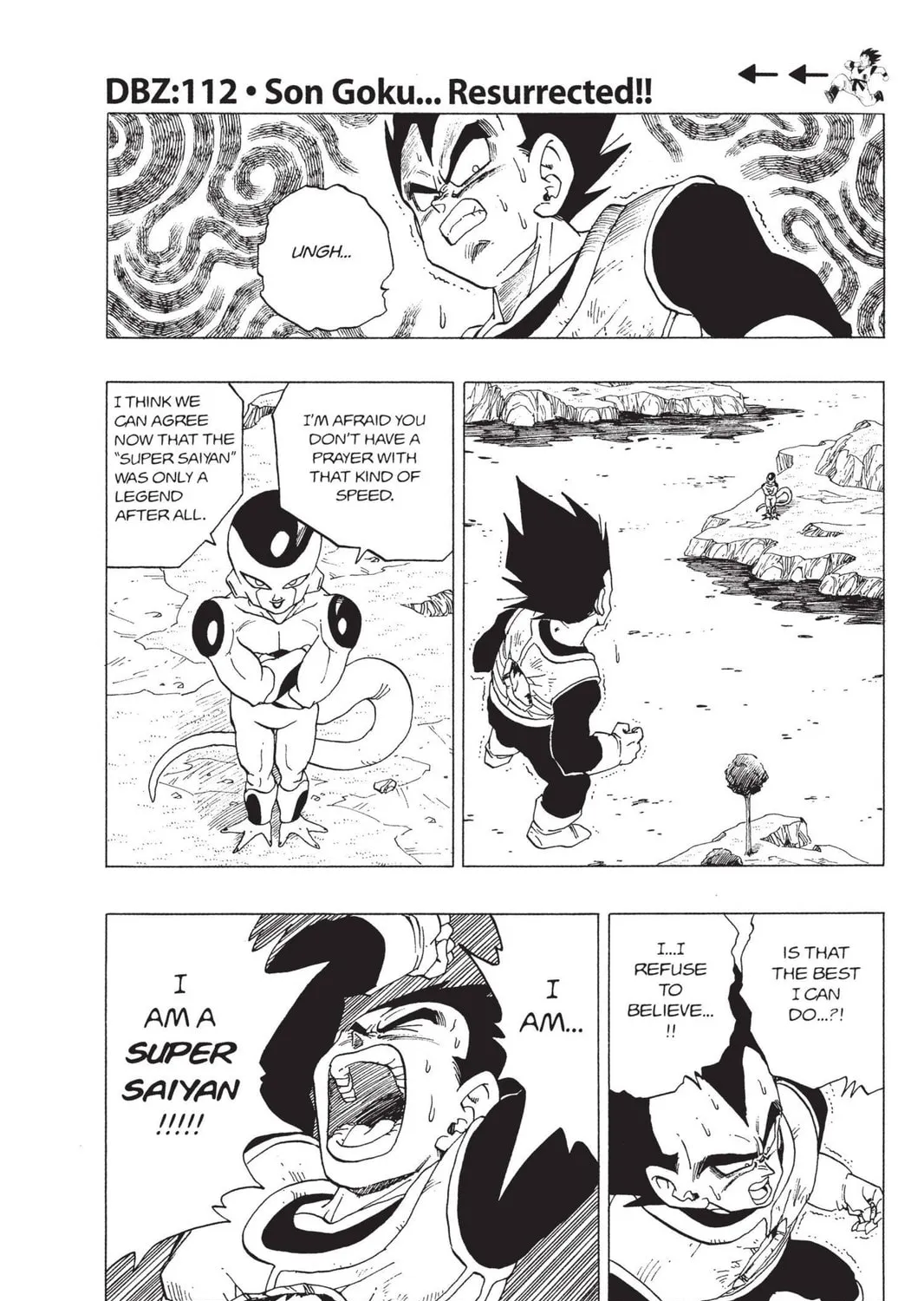 Read Dragon Ball Z chapter 112 image 0 on Lezhin