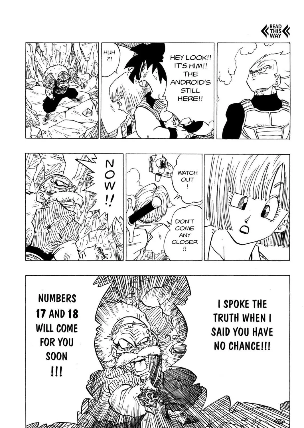 Read Dragon Ball Z chapter 153 image 16 on Lezhin
