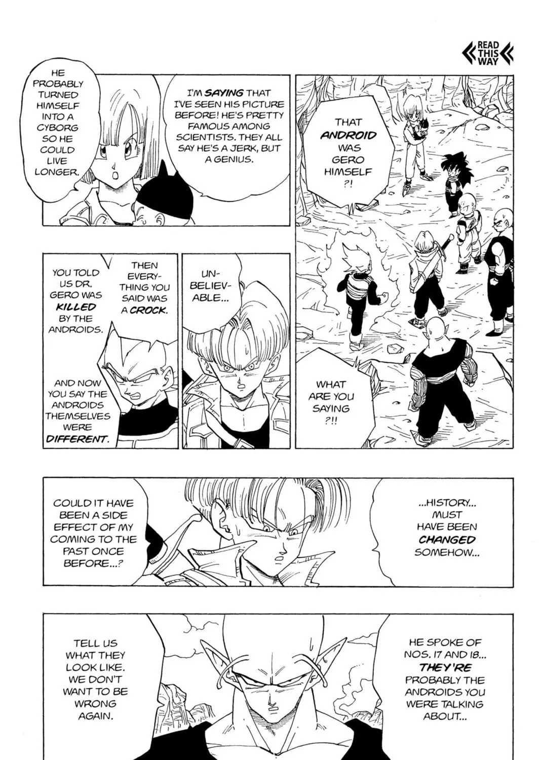 Read Dragon Ball Z chapter 154 image 2 on Lezhin