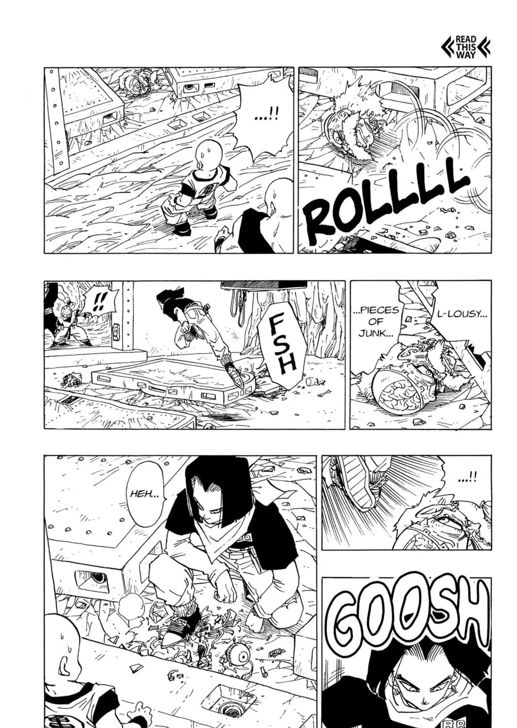 Read Dragon Ball Z chapter 156 image 18 on Lezhin