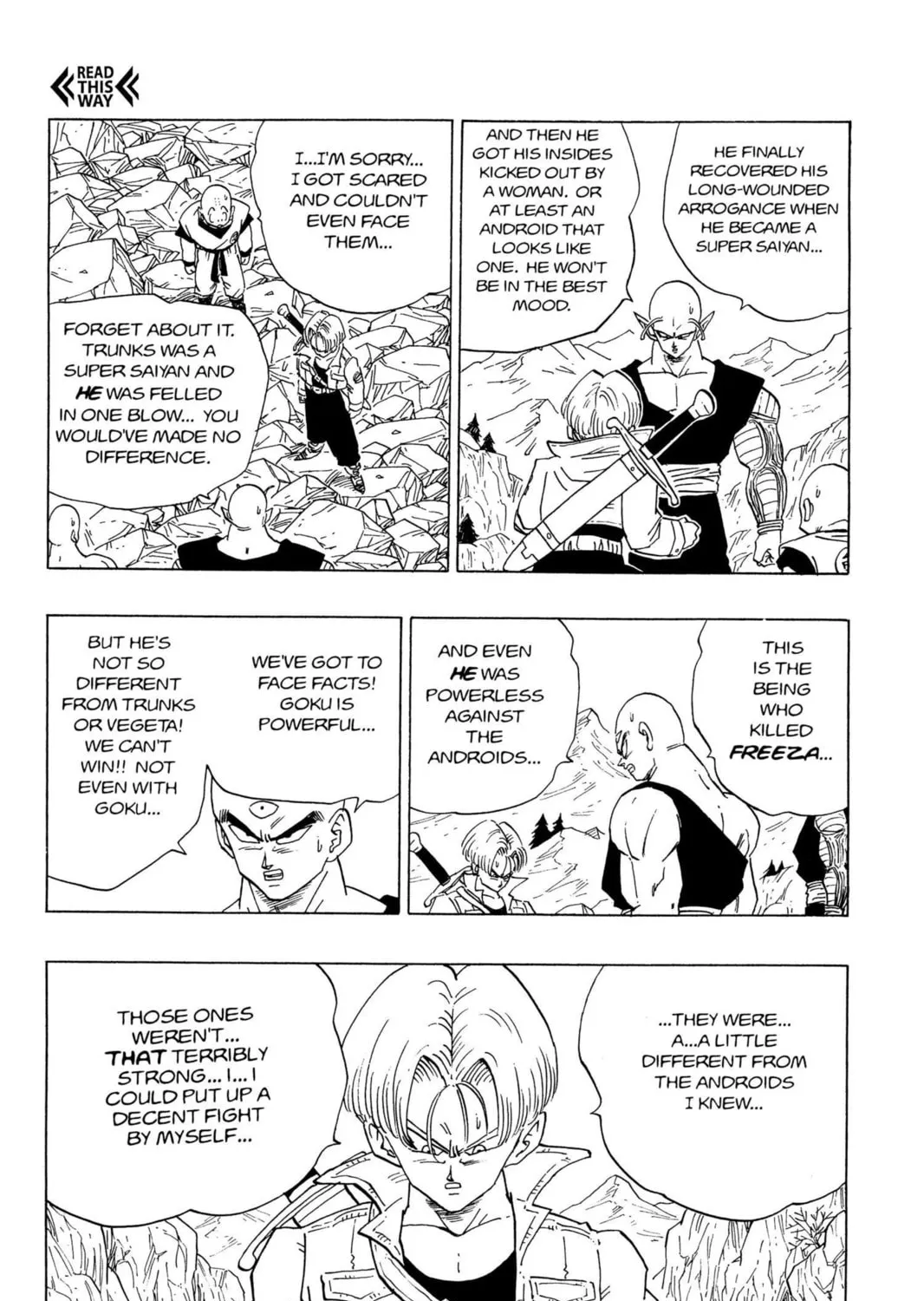 Read Dragon Ball Z chapter 161 image 14 on Lezhin