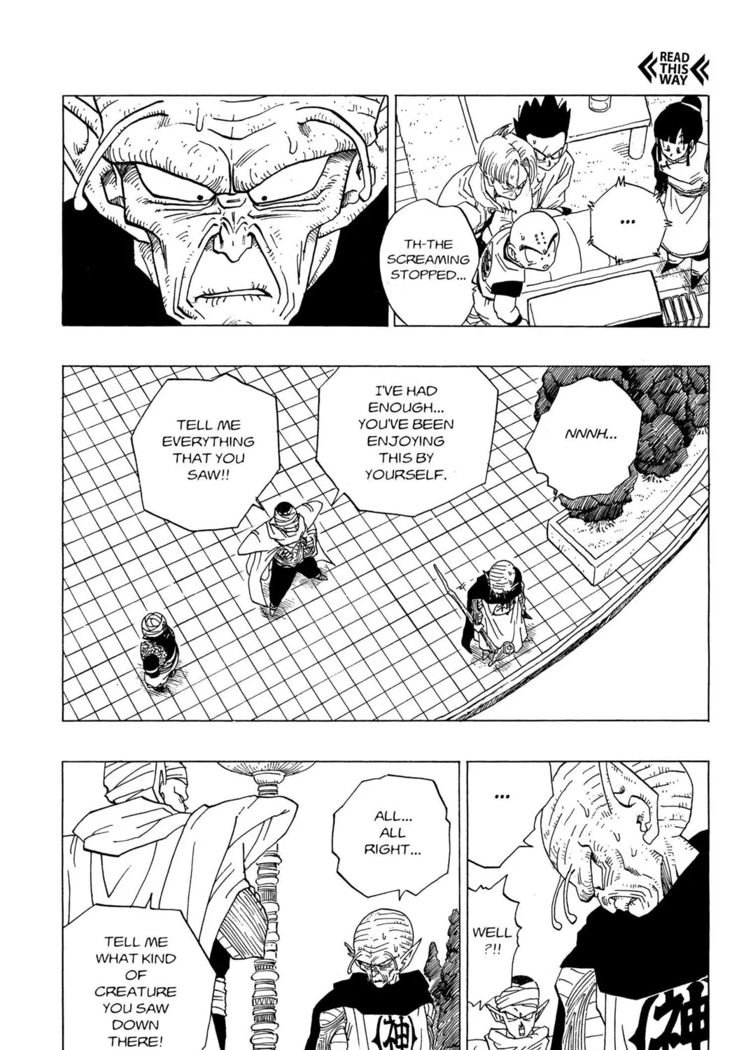 Read Dragon Ball Z chapter 166 image 8 on Lezhin