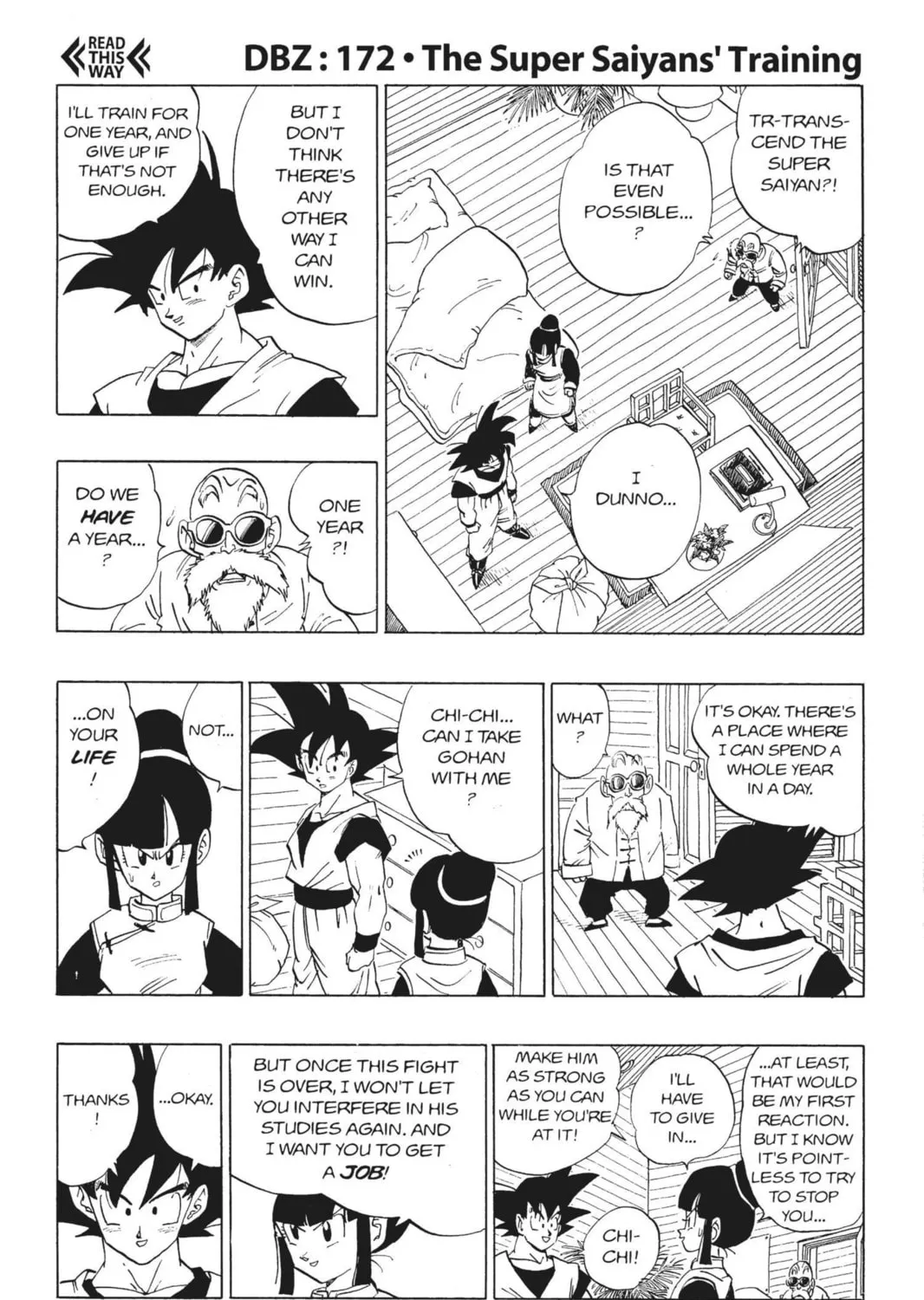 Read Dragon Ball Z chapter 172 image 0 on Lezhin
