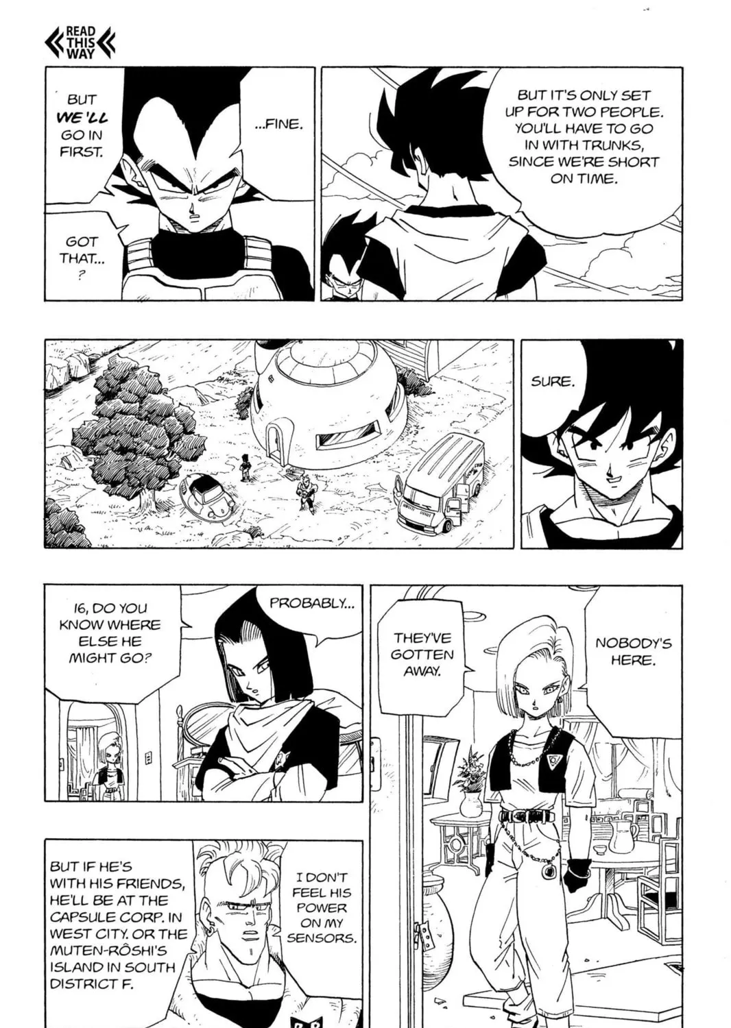 Read Dragon Ball Z chapter 172 image 12 on Lezhin