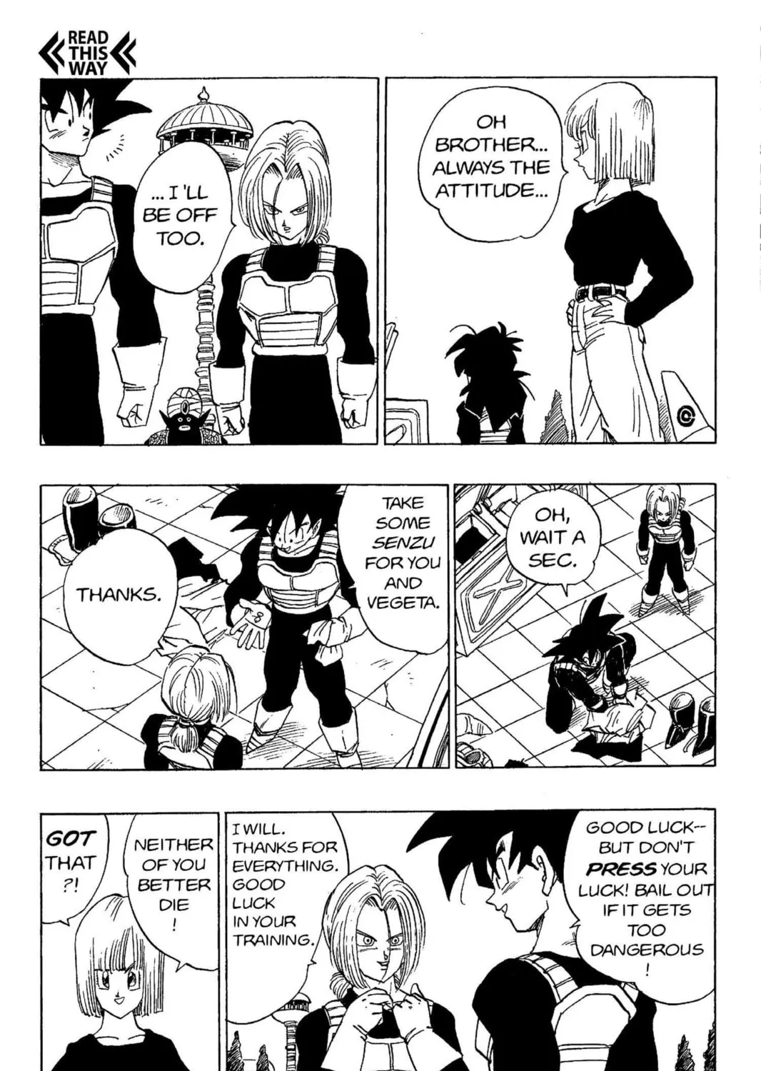 Read Dragon Ball Z chapter 181 image 14 on Lezhin