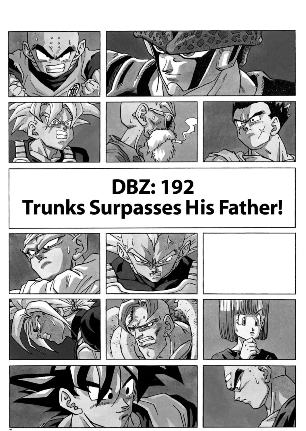Read Dragon Ball Z chapter 192 image 0 on Lezhin