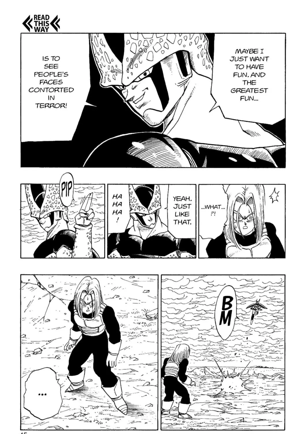 Read Dragon Ball Z chapter 194 image 18 on Lezhin