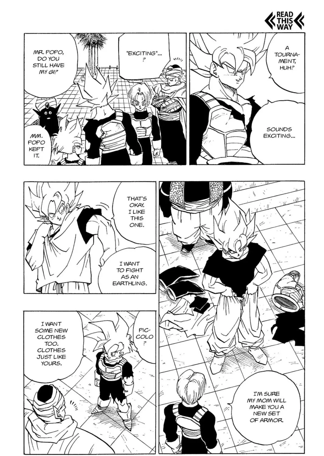 Read Dragon Ball Z chapter 196 image 12 on Lezhin