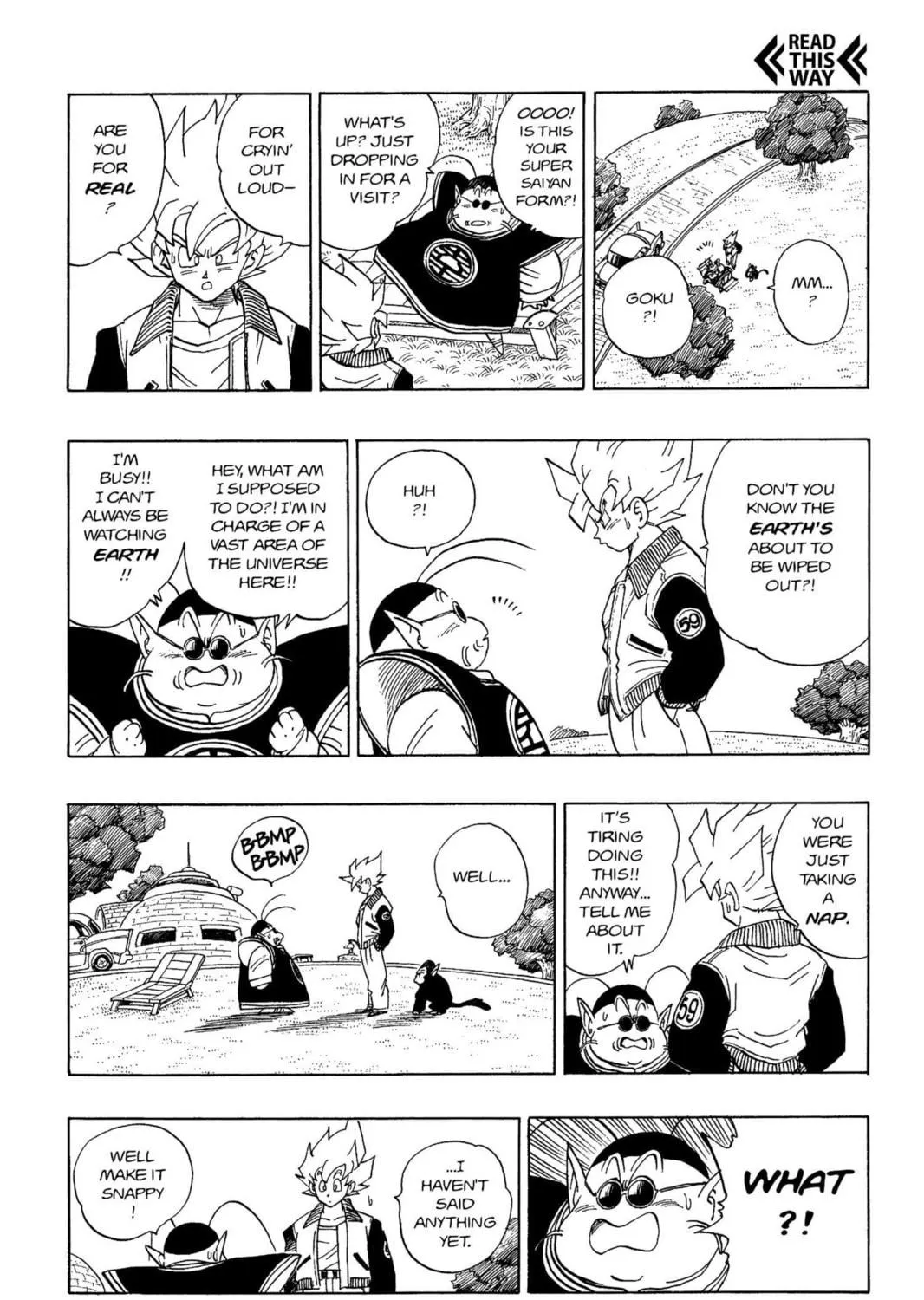 Read Dragon Ball Z chapter 199 image 10 on Lezhin