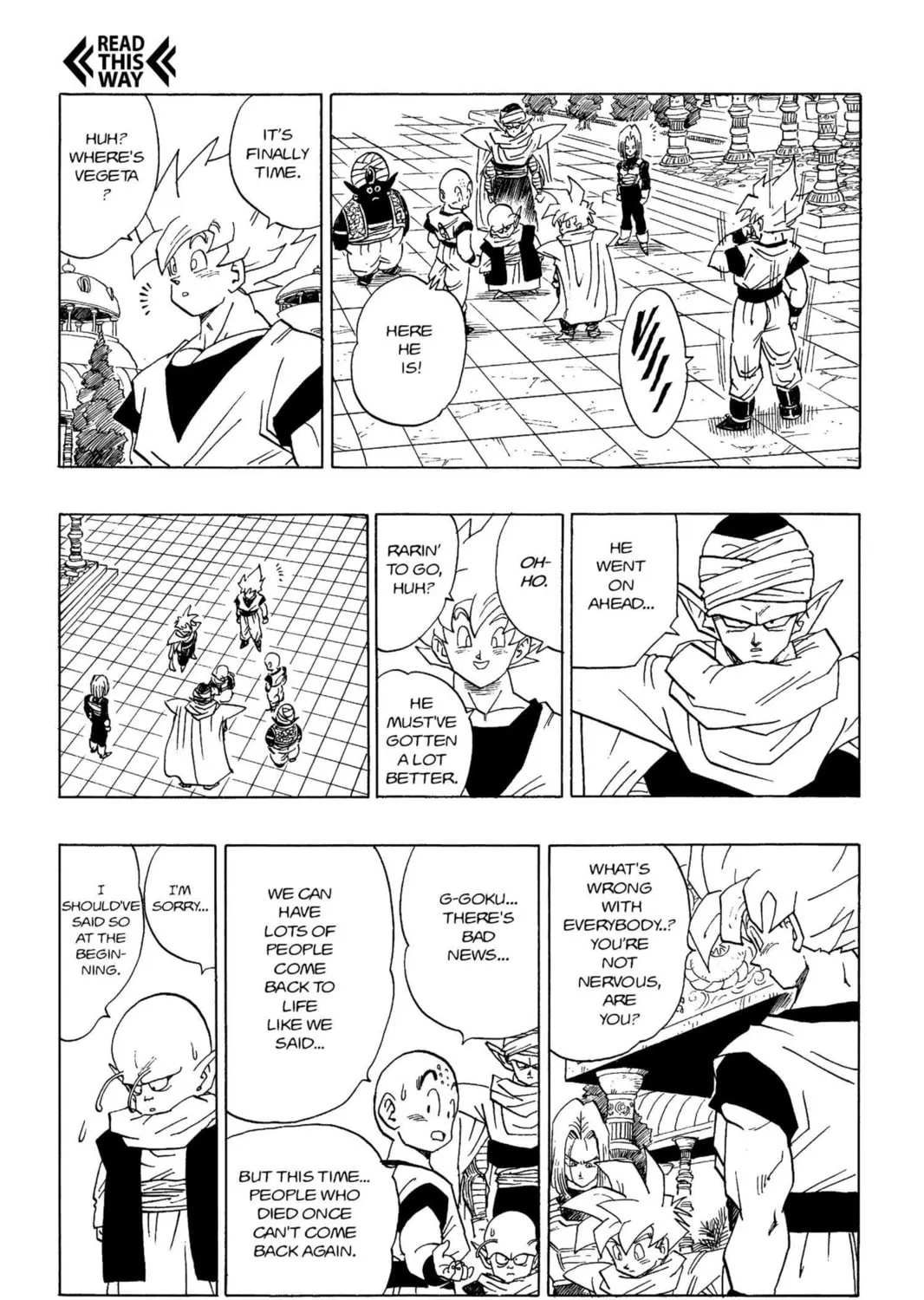 Read Dragon Ball Z chapter 200 image 18 on Lezhin