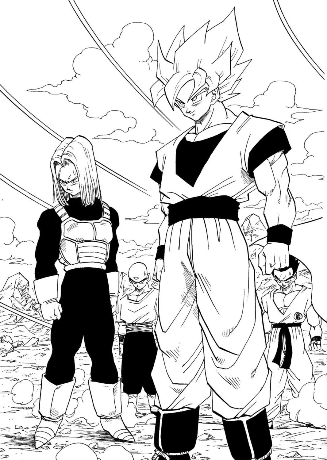 Read Dragon Ball Z chapter 201 image 18 on Lezhin