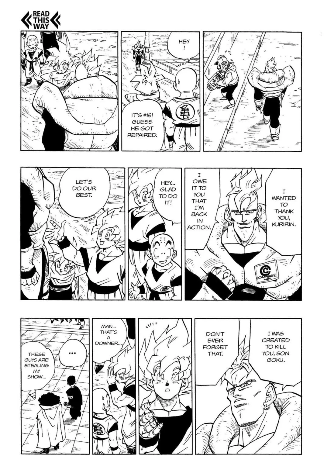 Read Dragon Ball Z chapter 201 image 22 on Lezhin