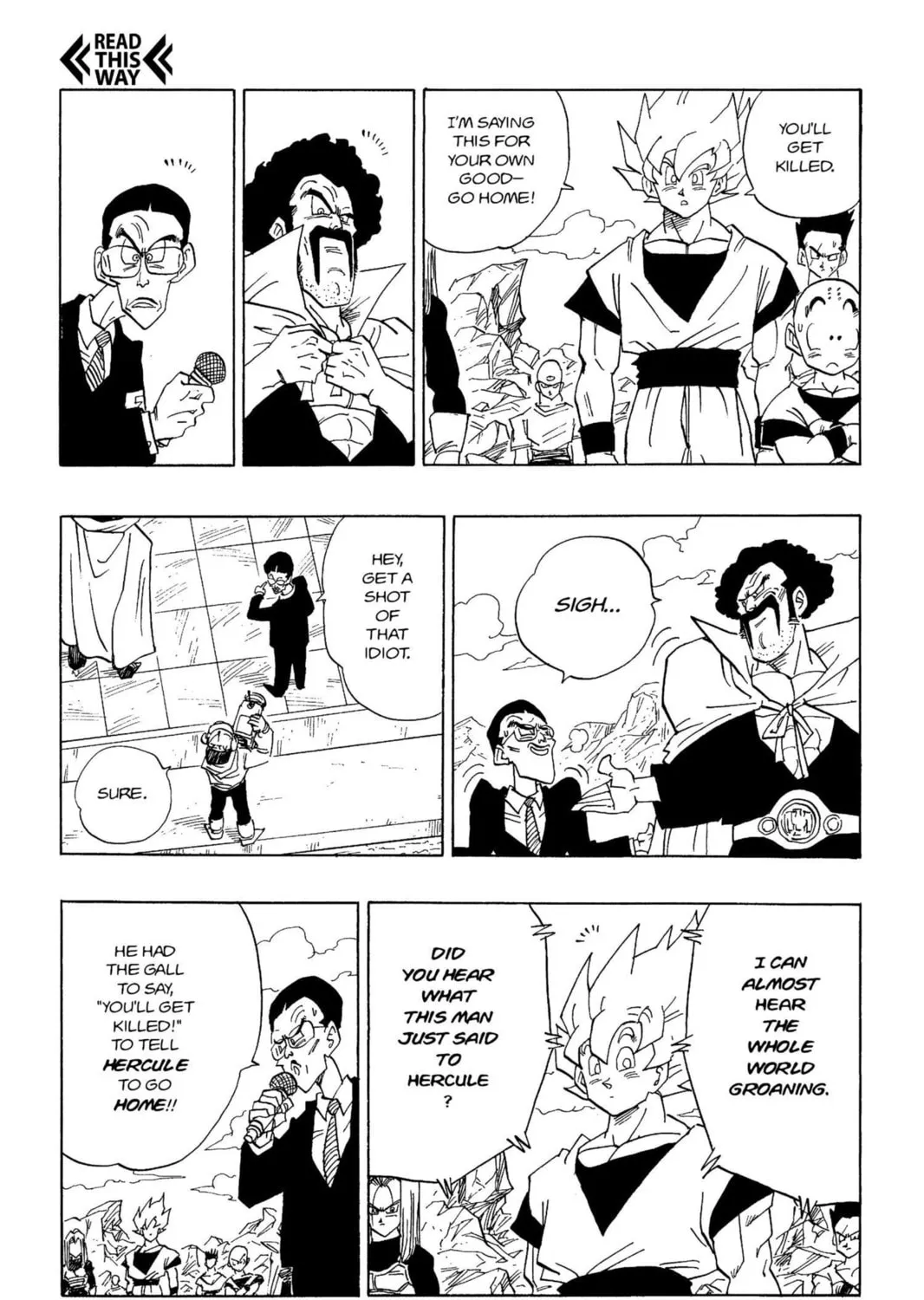 Read Dragon Ball Z chapter 202.1 image 2 on Lezhin