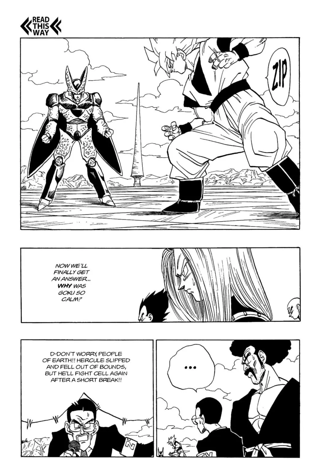 Read Dragon Ball Z chapter 203 image 8 on Lezhin