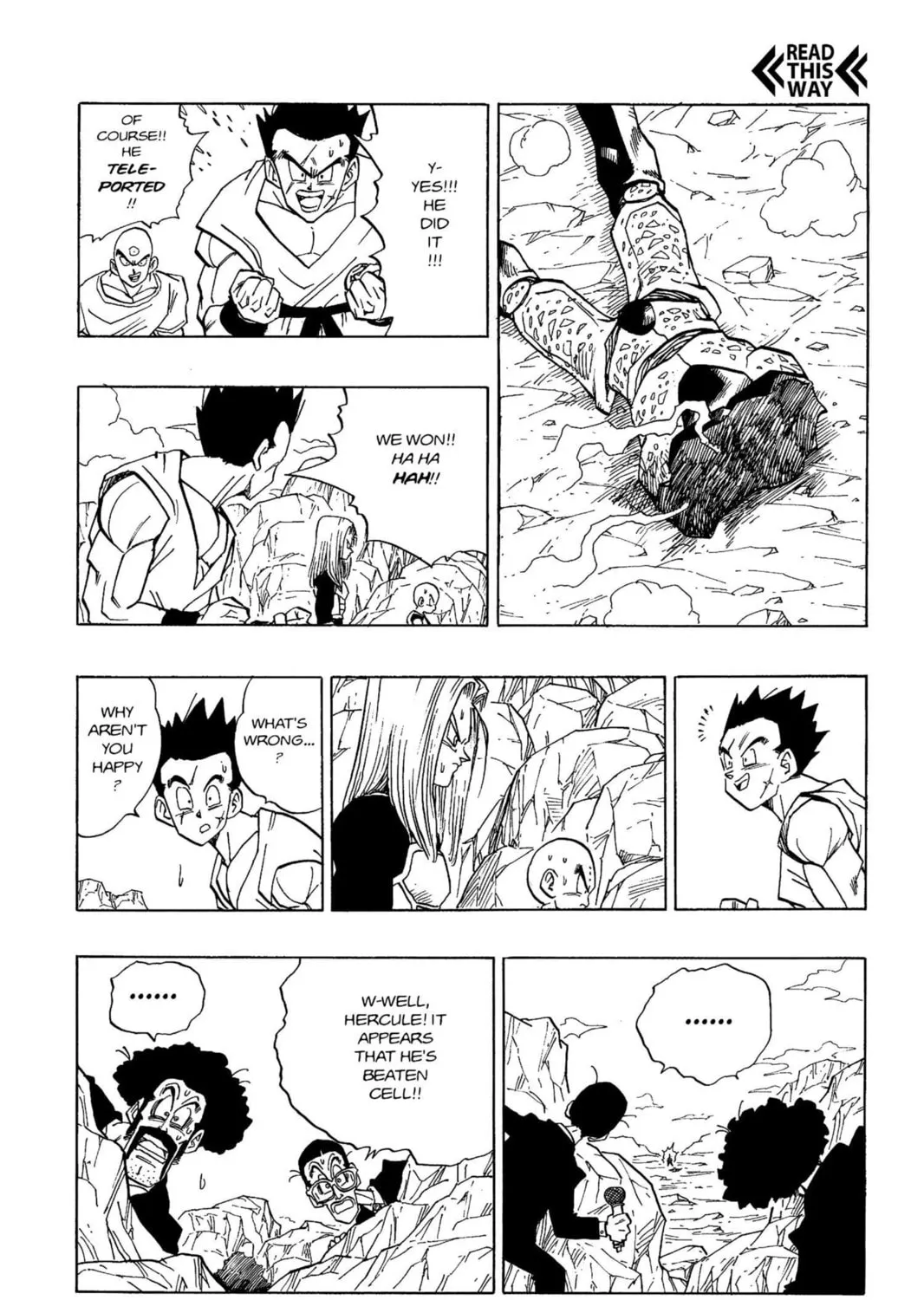 Read Dragon Ball Z chapter 207 image 14 on Lezhin