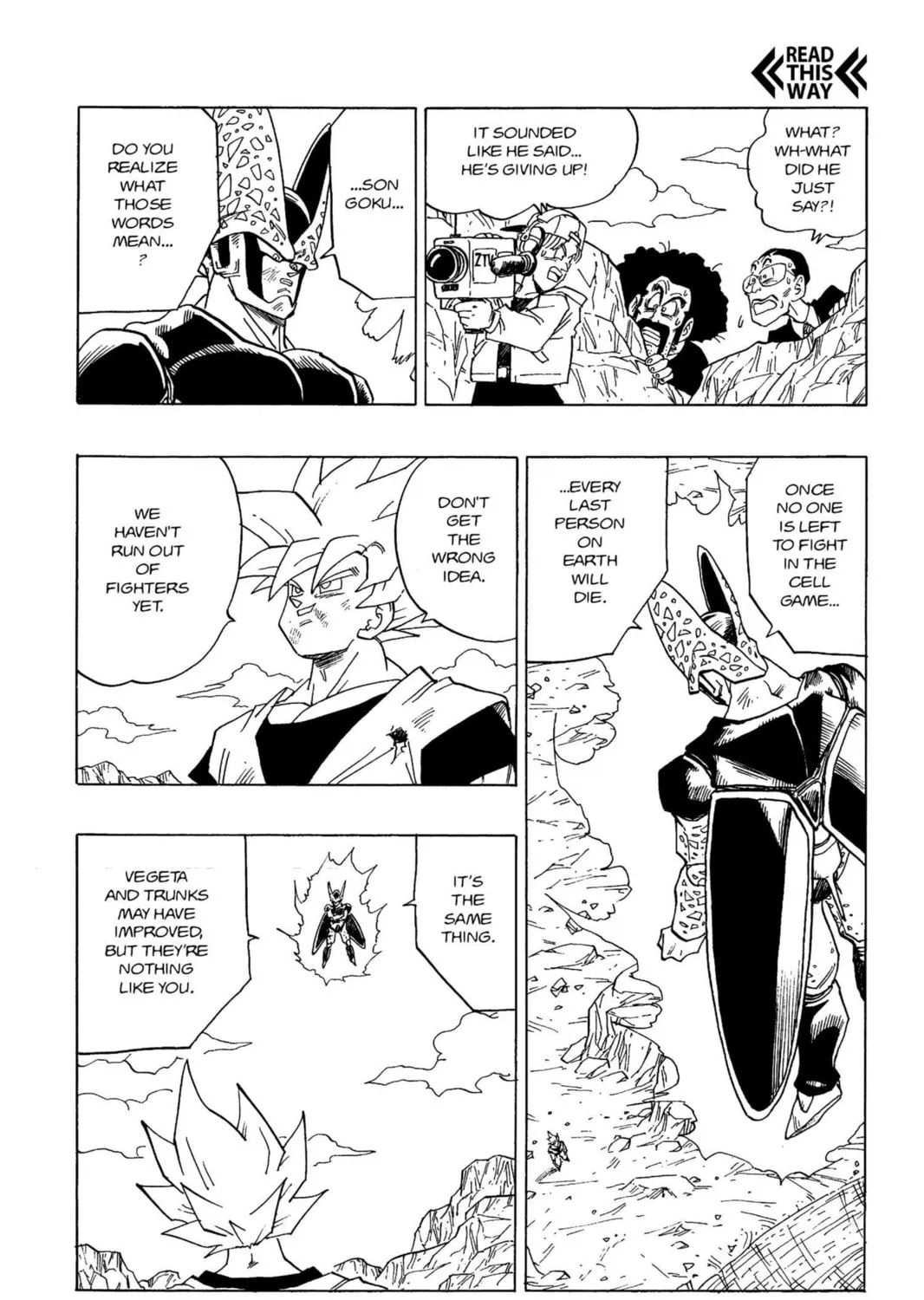 Read Dragon Ball Z chapter 208 image 24 on Lezhin