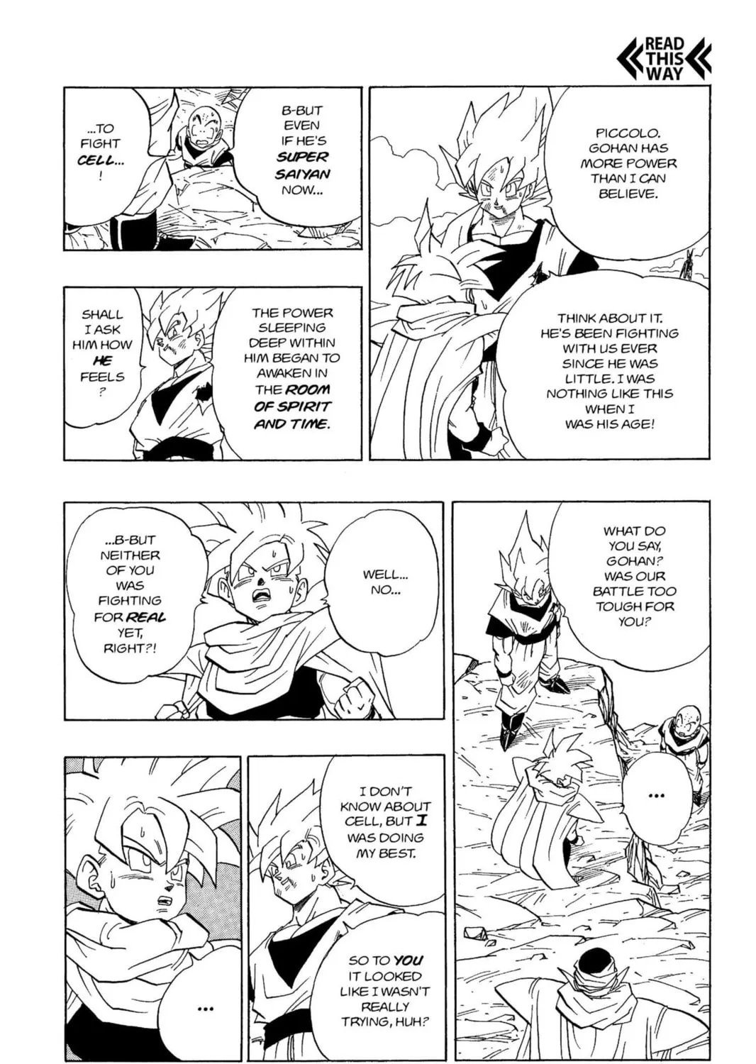 Read Dragon Ball Z chapter 209 image 12 on Lezhin