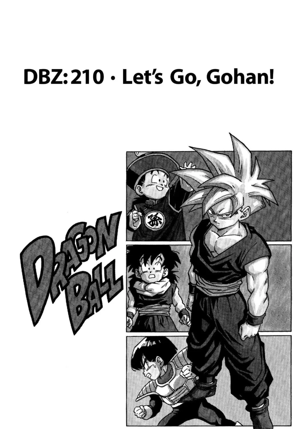 Read Dragon Ball Z chapter 210 image 0 on Lezhin
