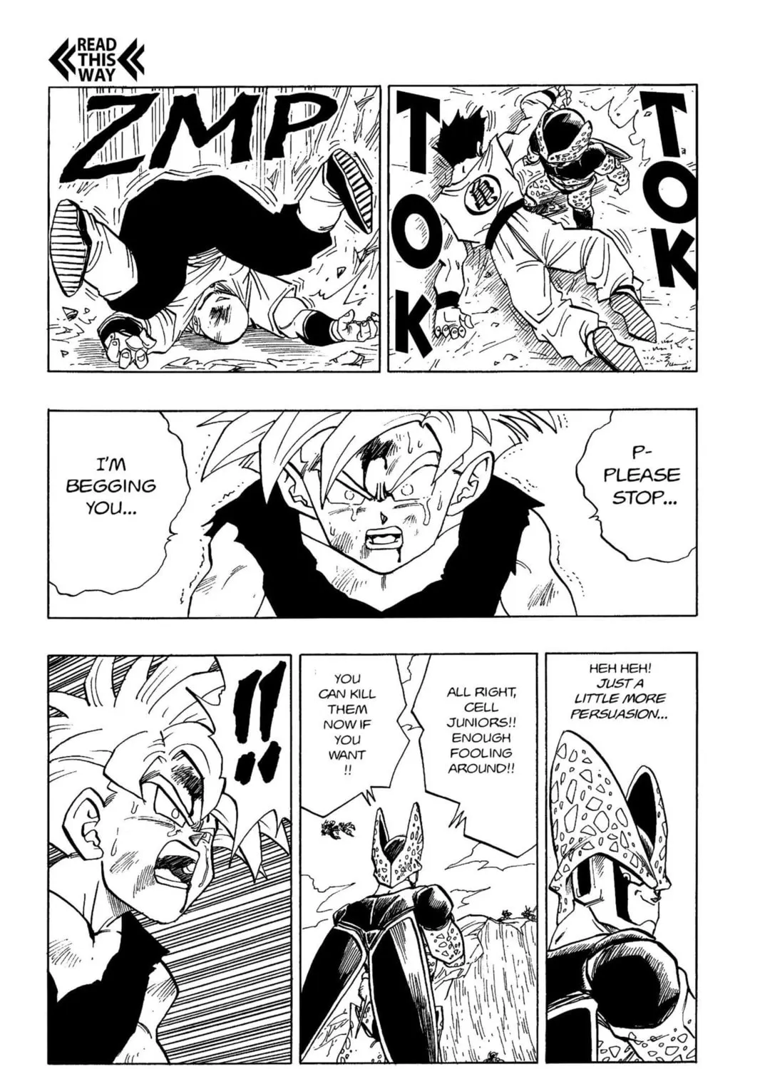 Read Dragon Ball Z chapter 213 image 18 on Lezhin
