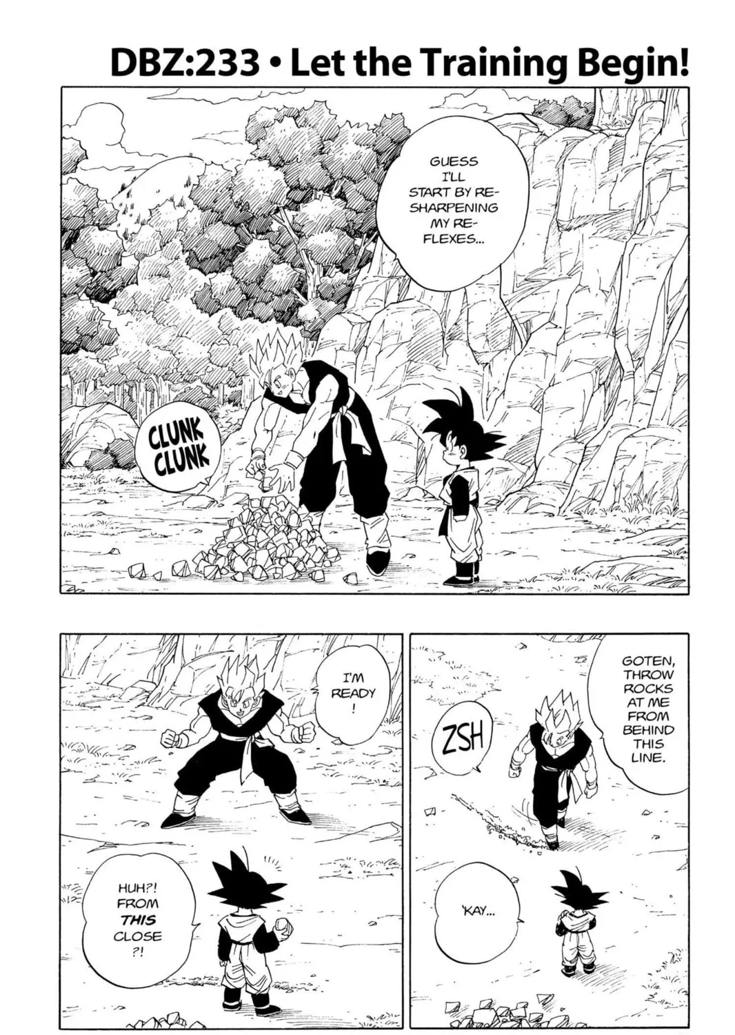 Read Dragon Ball Z chapter 233 image 0 on Lezhin