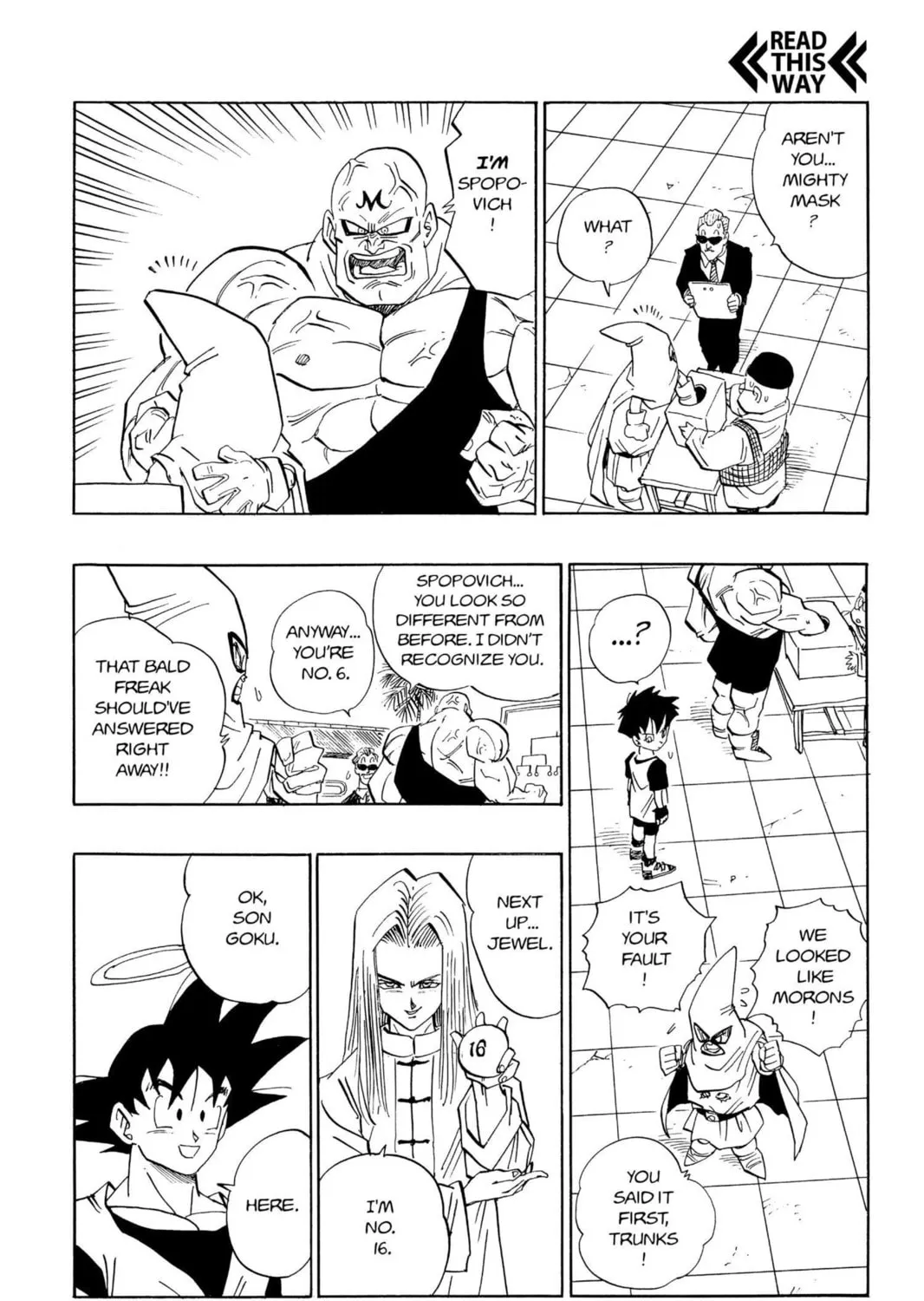 Read Dragon Ball Z chapter 244 image 14 on Lezhin