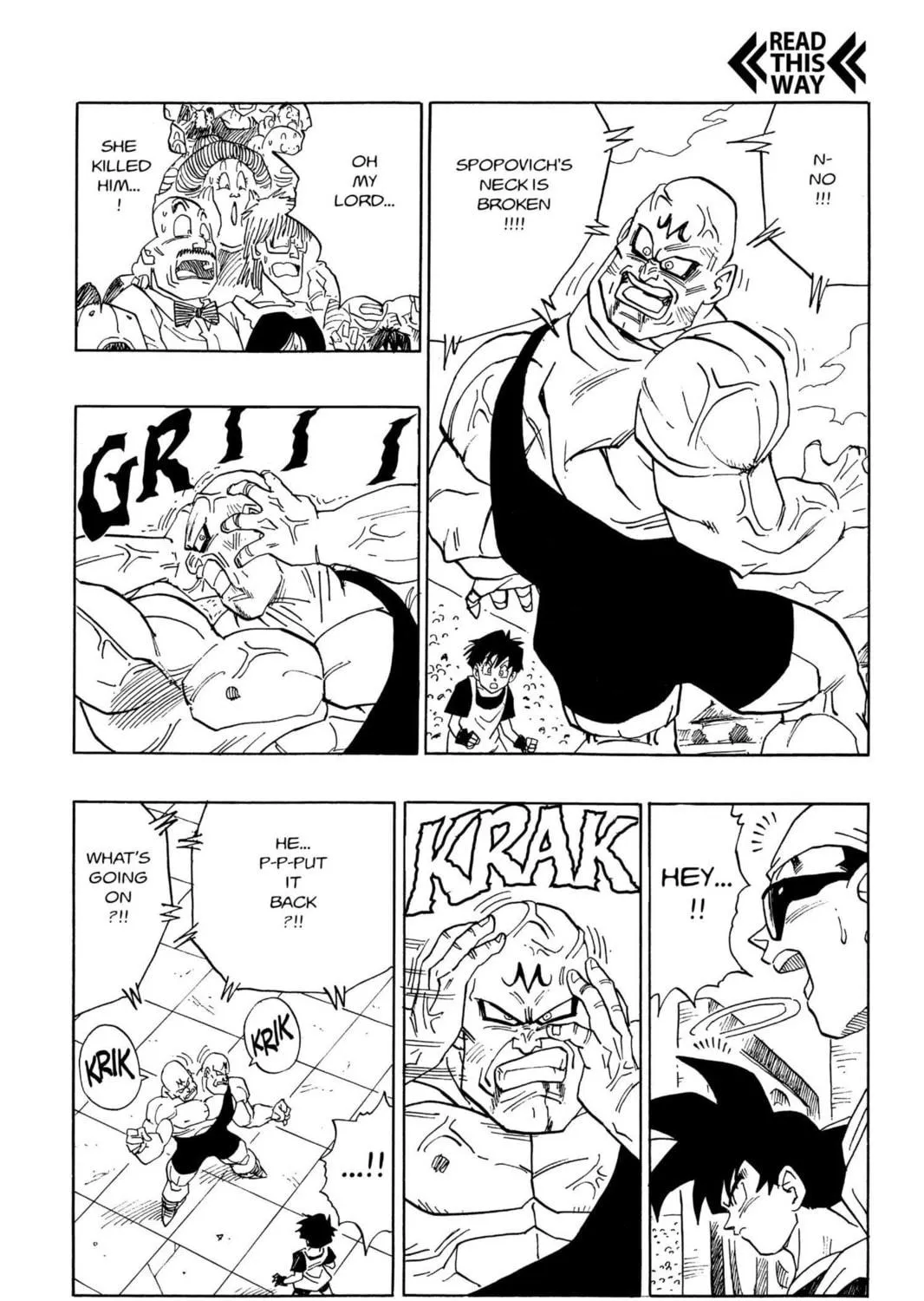 Read Dragon Ball Z chapter 247 image 10 on Lezhin
