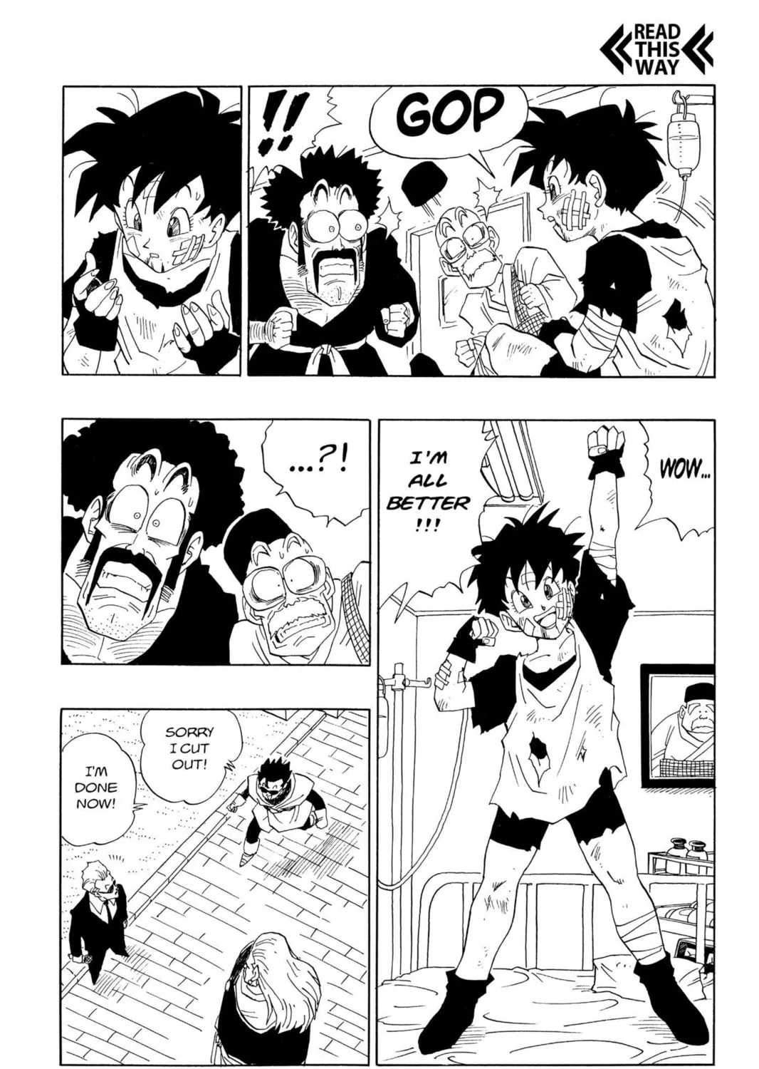 Read Dragon Ball Z chapter 249 image 8 on Lezhin