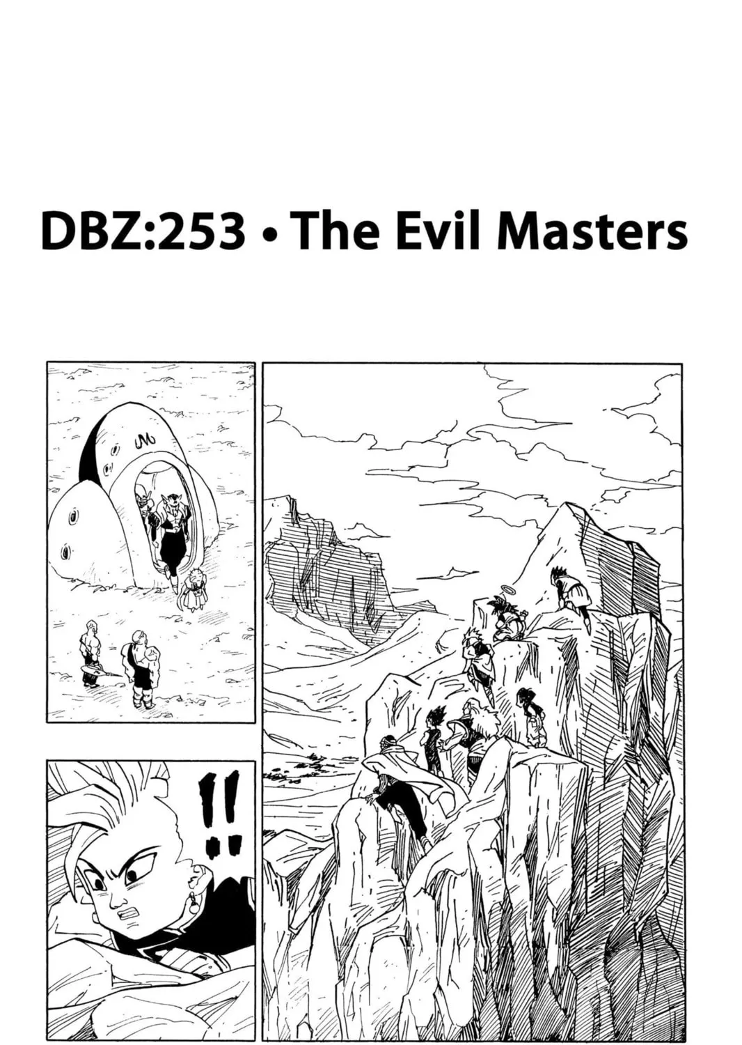 Read Dragon Ball Z chapter 253 image 0 on Lezhin