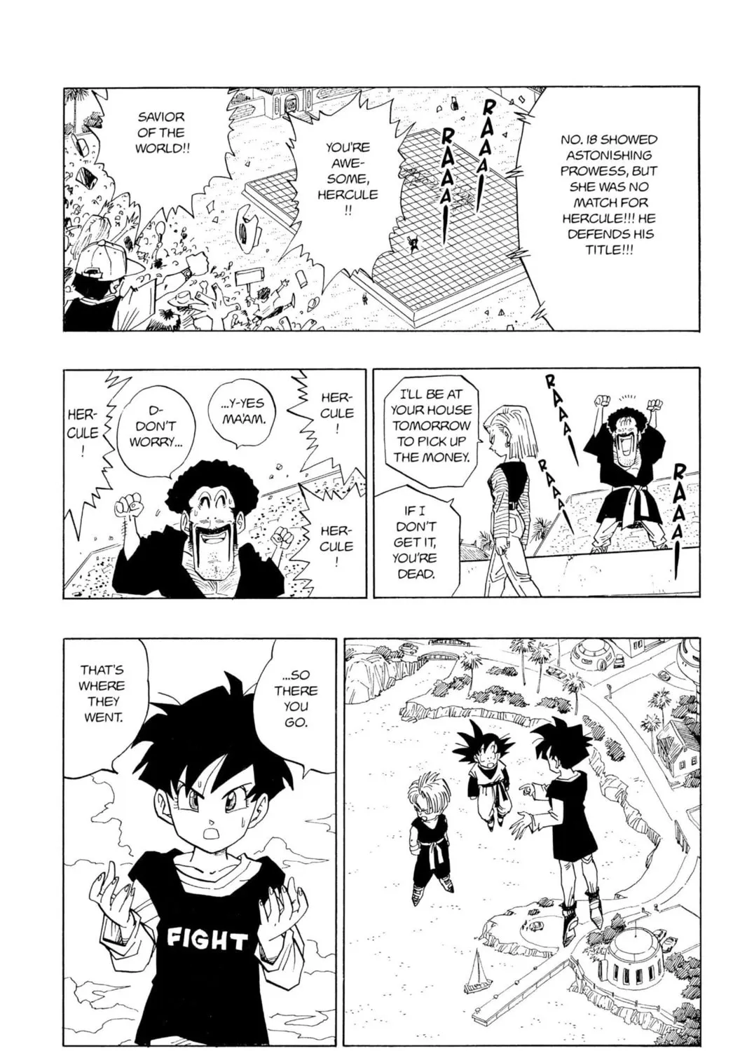 Read Dragon Ball Z chapter 260 image 18 on Lezhin