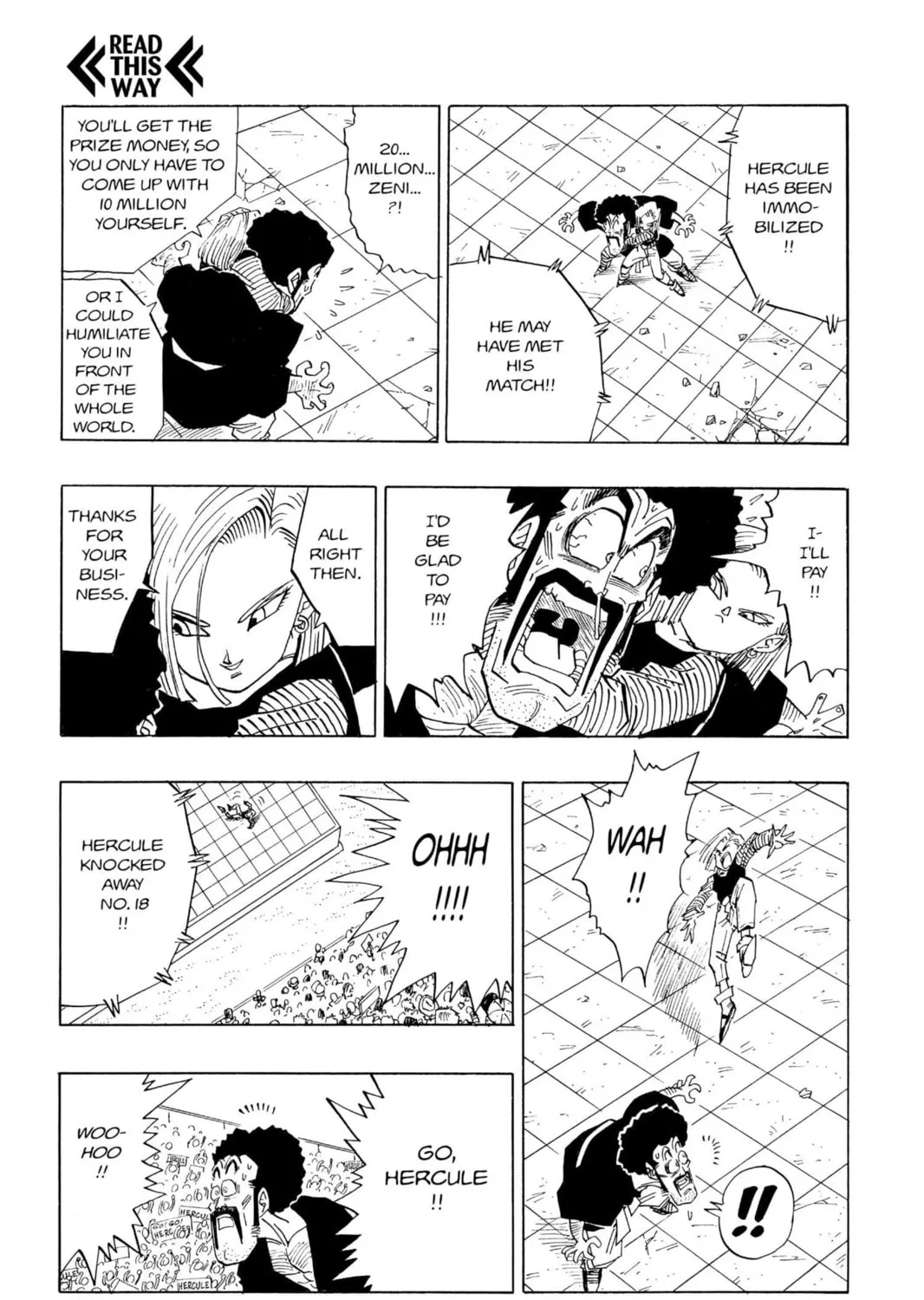 Read Dragon Ball Z chapter 260 image 8 on Lezhin
