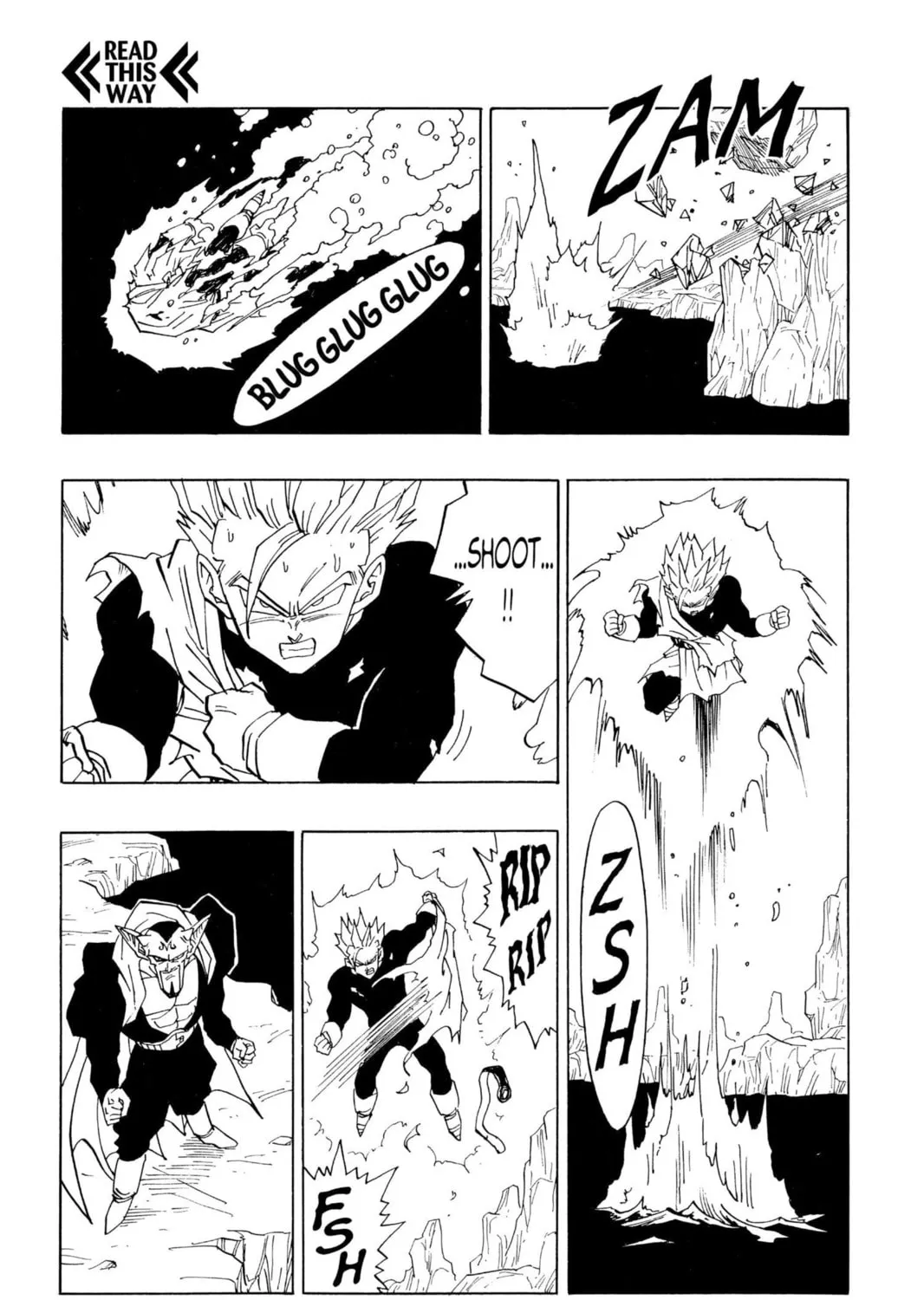 Read Dragon Ball Z chapter 261 image 8 on Lezhin