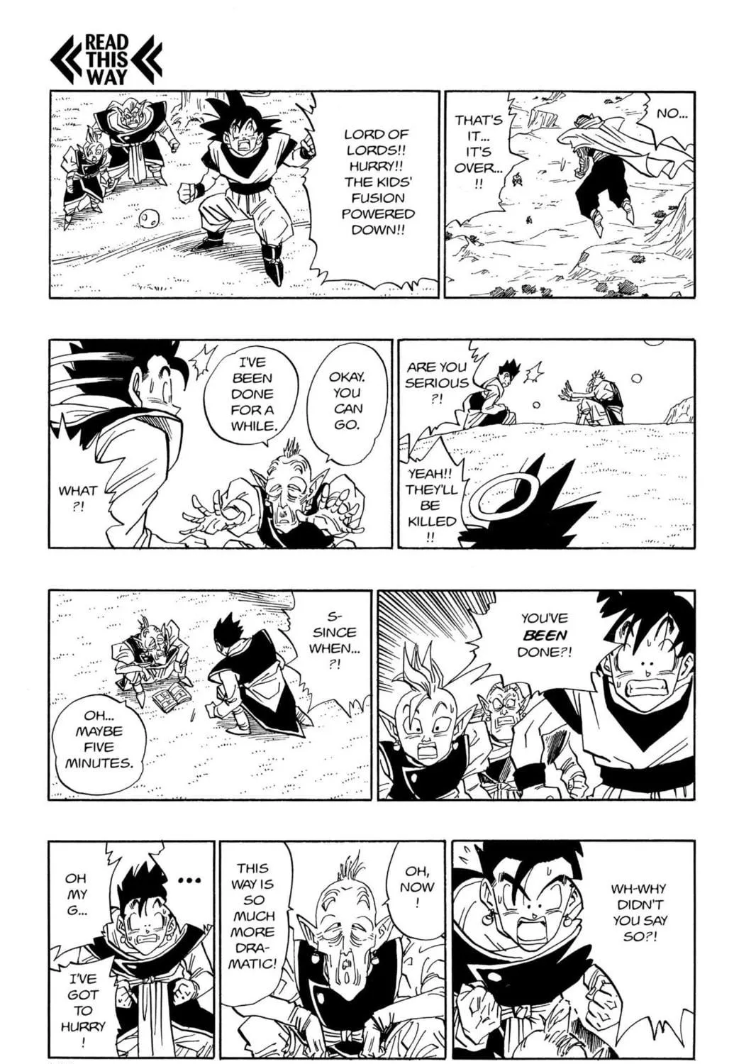 Read Dragon Ball Z chapter 302 image 4 on Lezhin