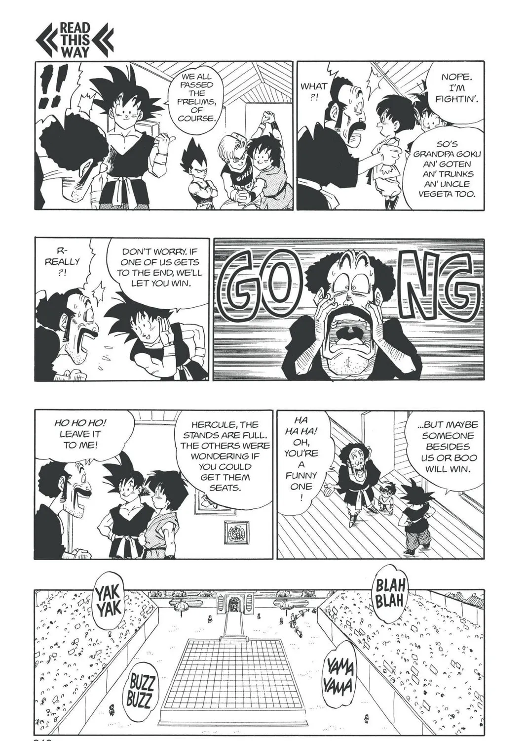 Read Dragon Ball Z chapter 324 image 12 on Lezhin
