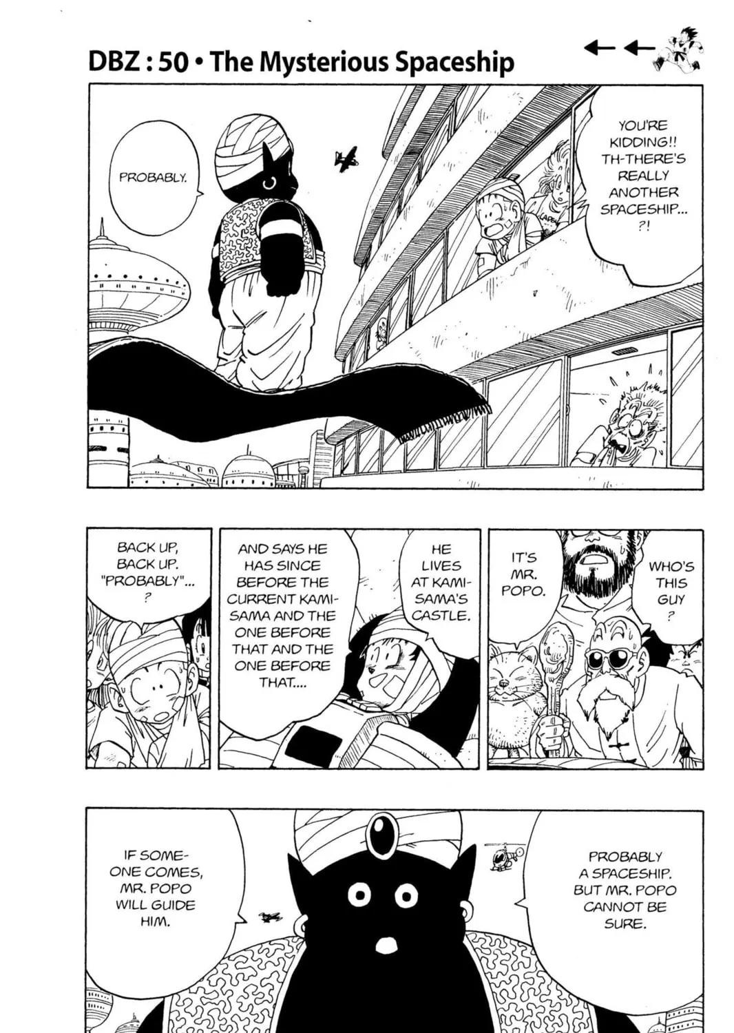 Read Dragon Ball Z chapter 50 image 0 on Lezhin