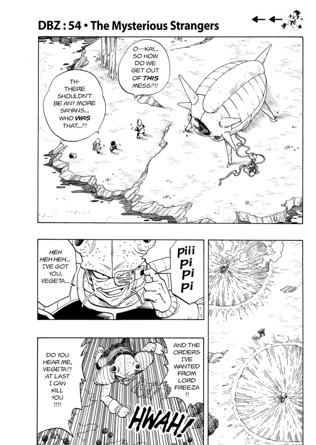 Read Dragon Ball Z chapter 54 image 0 on Lezhin